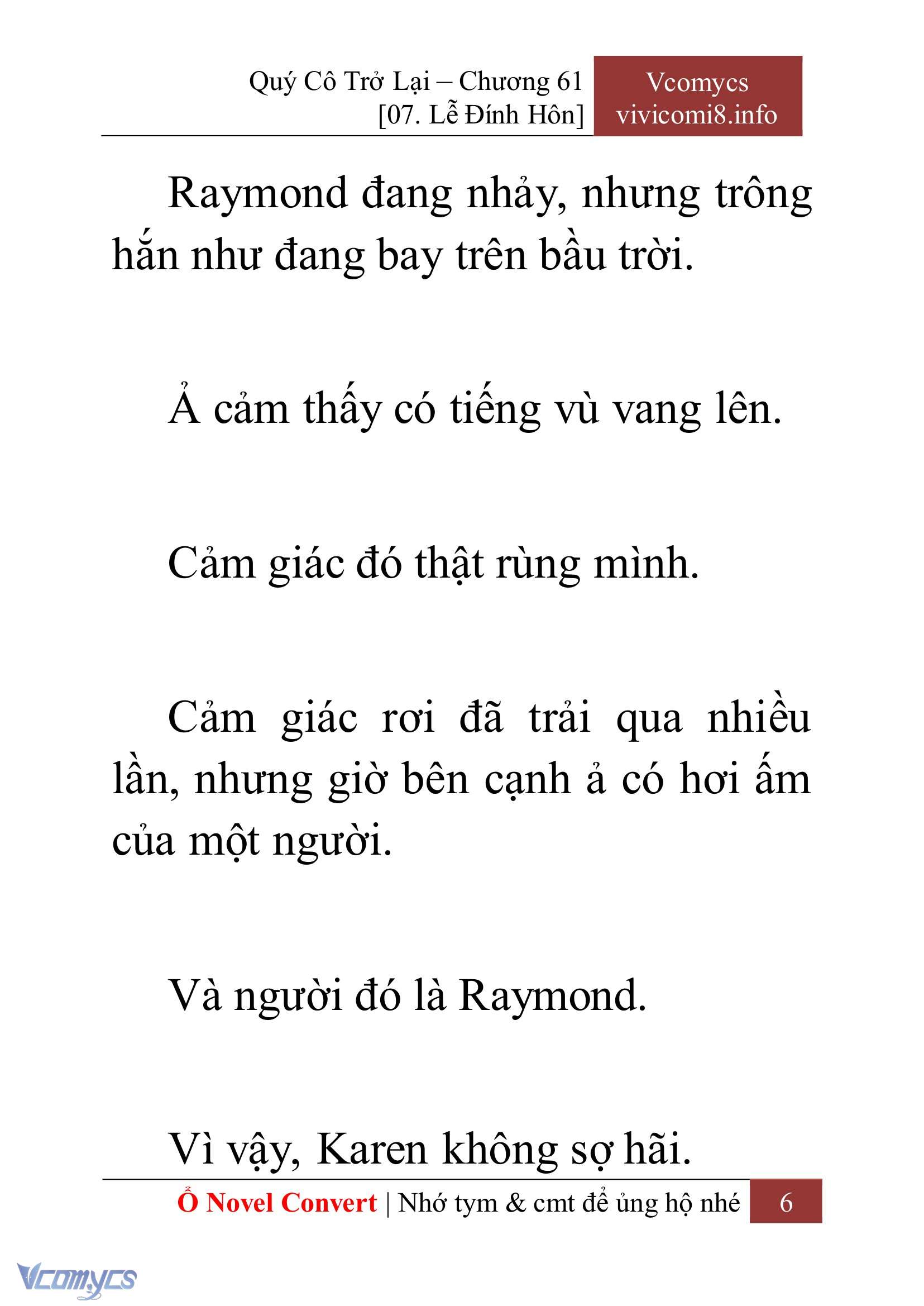 [Novel] Quý Cô Trở Lại Chapter 61 - Trang 9