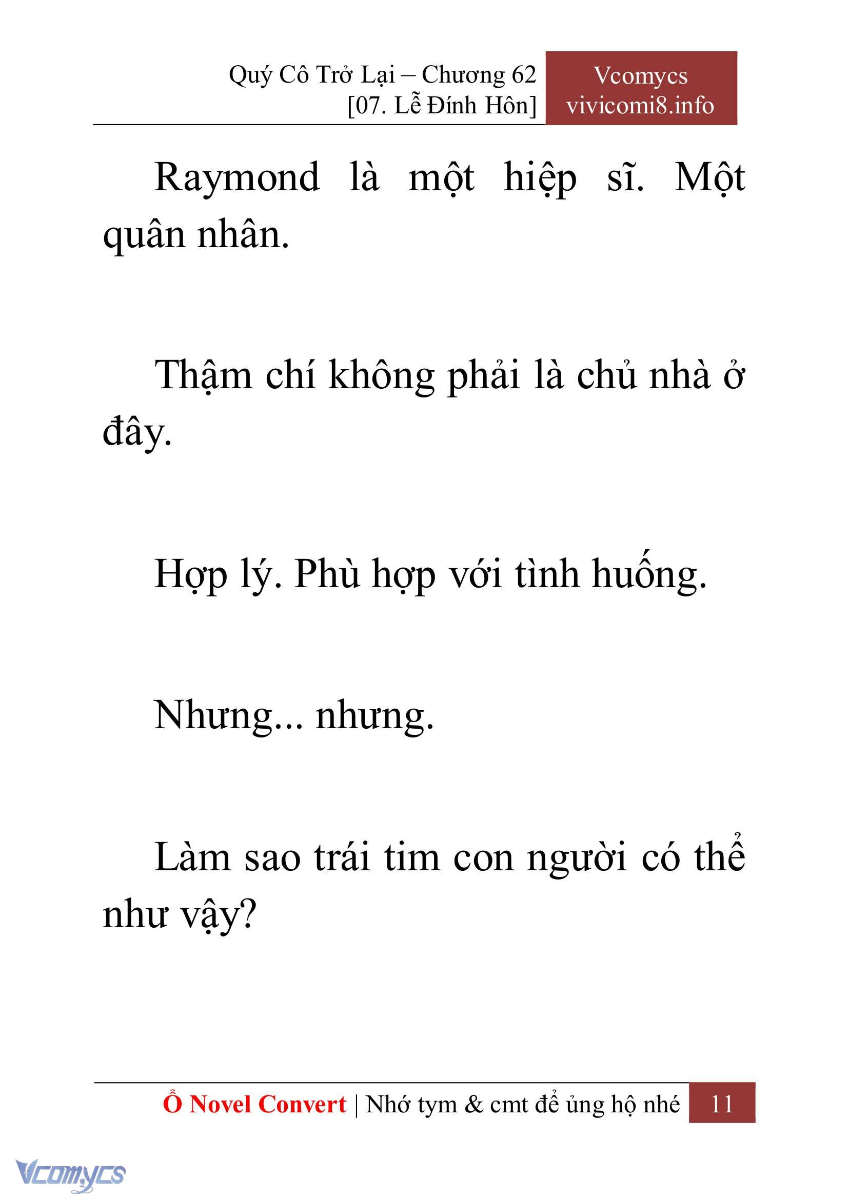 [Novel] Quý Cô Trở Lại Chapter 62 - Trang 14
