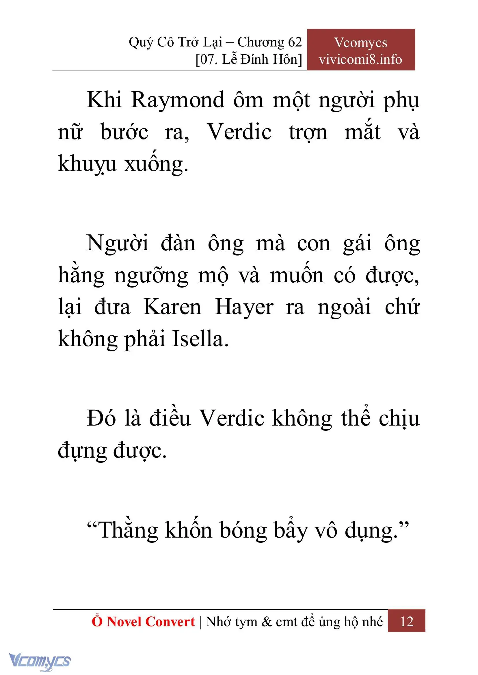 [Novel] Quý Cô Trở Lại Chapter 62 - Trang 15