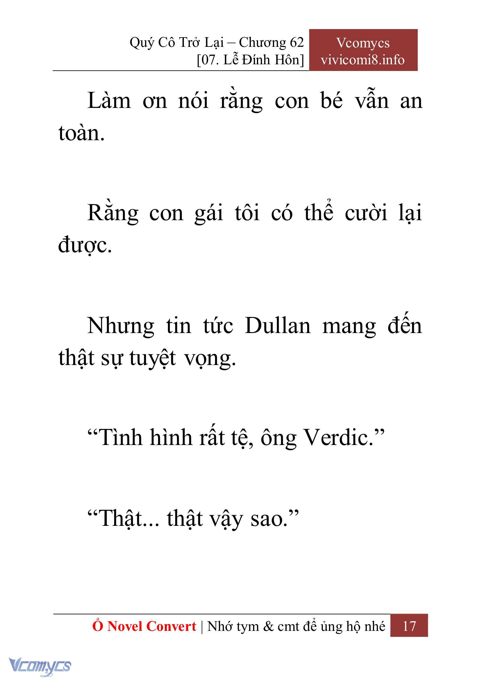 [Novel] Quý Cô Trở Lại Chapter 62 - Trang 20