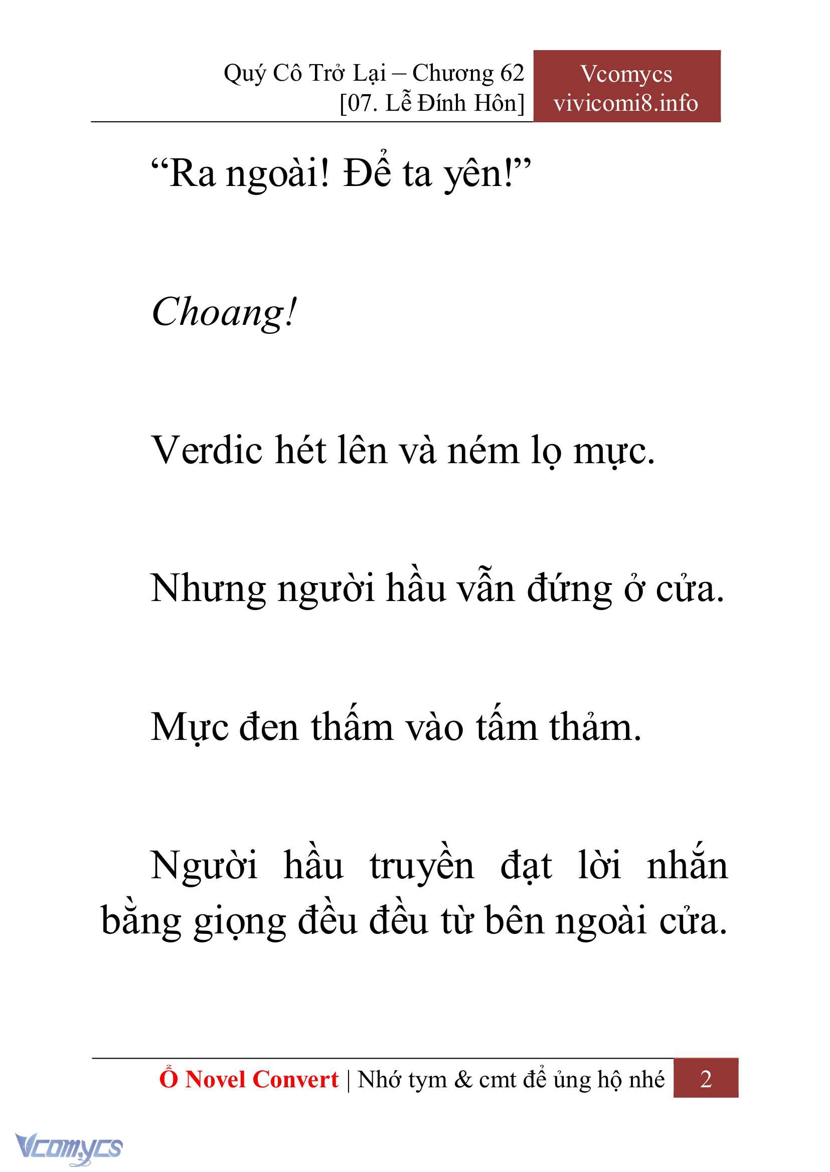 [Novel] Quý Cô Trở Lại Chapter 62 - Trang 5