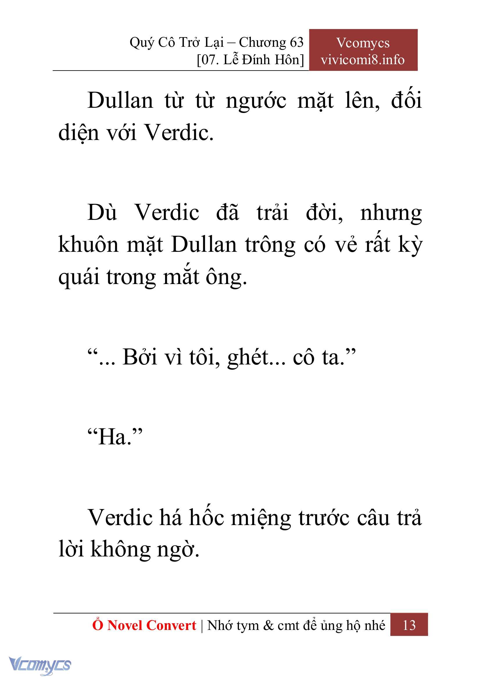 [Novel] Quý Cô Trở Lại Chapter 63 - Trang 16