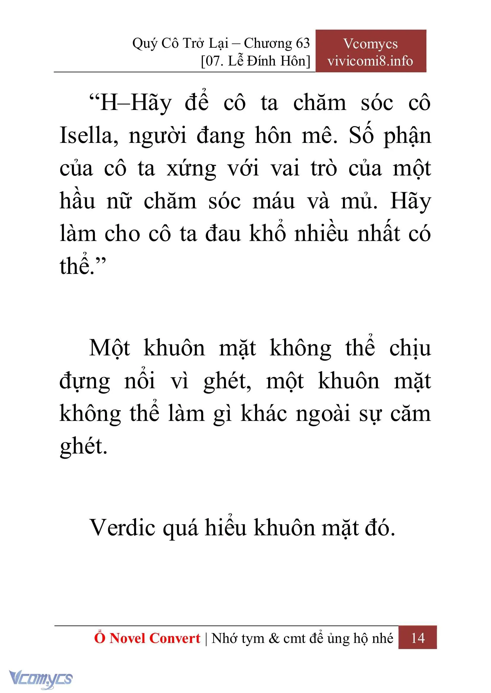 [Novel] Quý Cô Trở Lại Chapter 63 - Trang 17