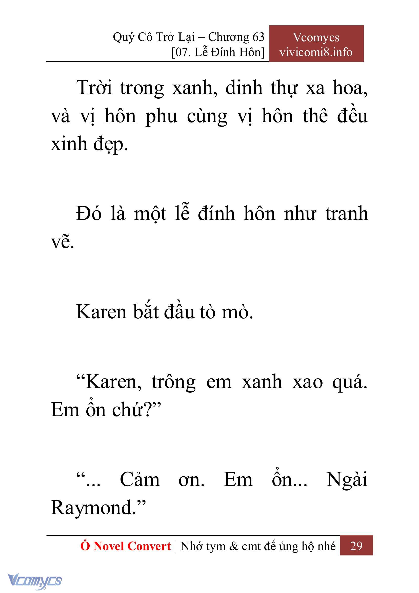 [Novel] Quý Cô Trở Lại Chapter 63 - Trang 32