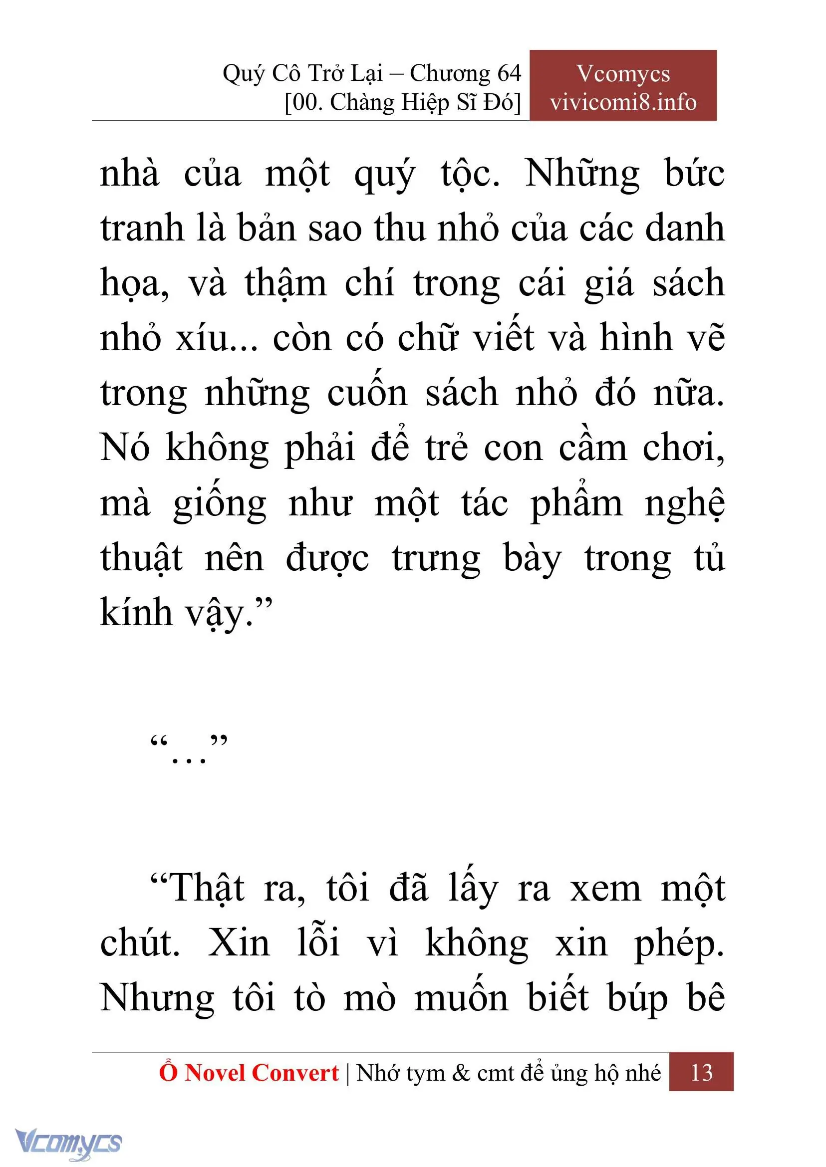 [Novel] Quý Cô Trở Lại Chapter 64 - Trang 16