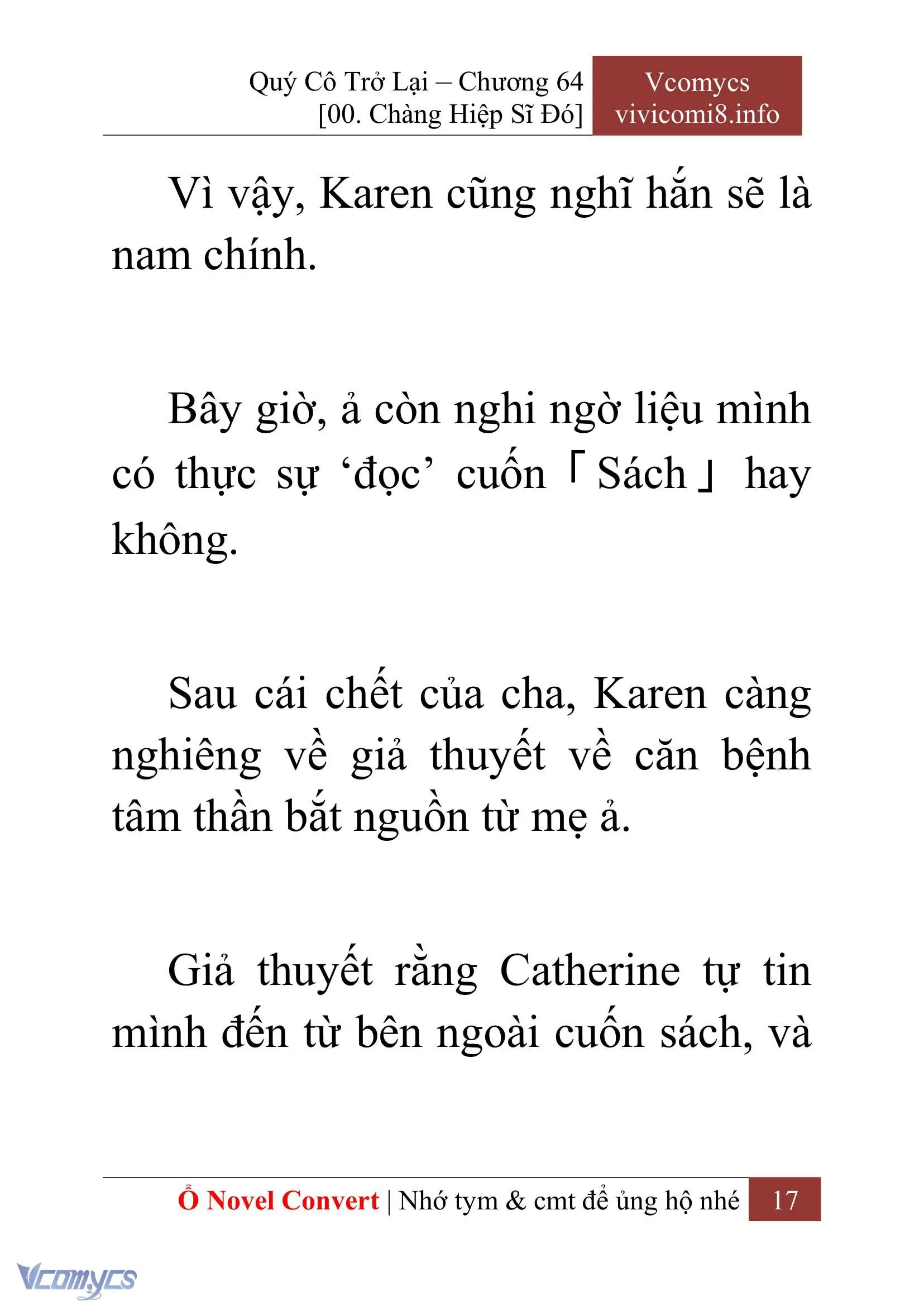 [Novel] Quý Cô Trở Lại Chapter 64 - Trang 20