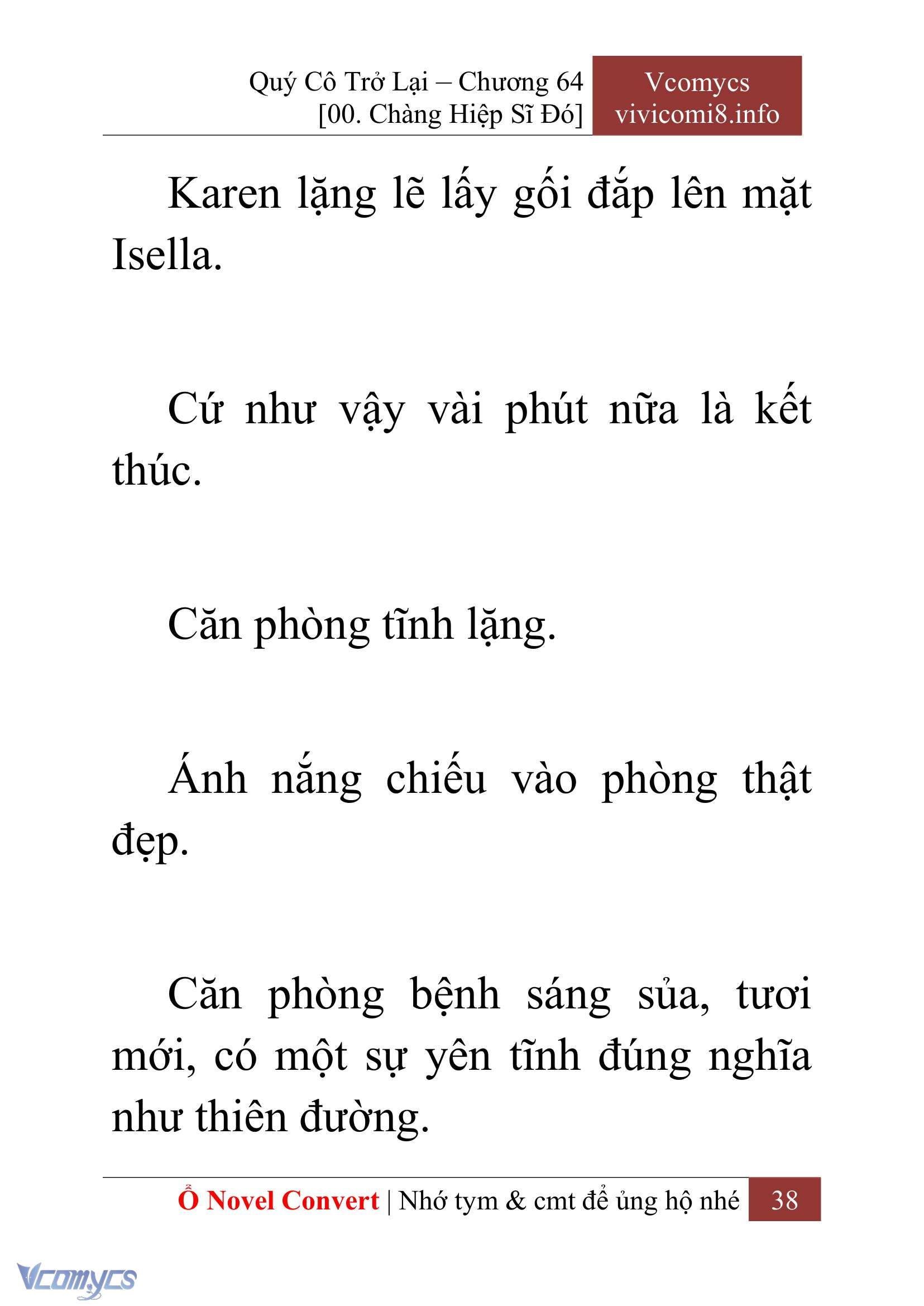[Novel] Quý Cô Trở Lại Chapter 64 - Trang 41