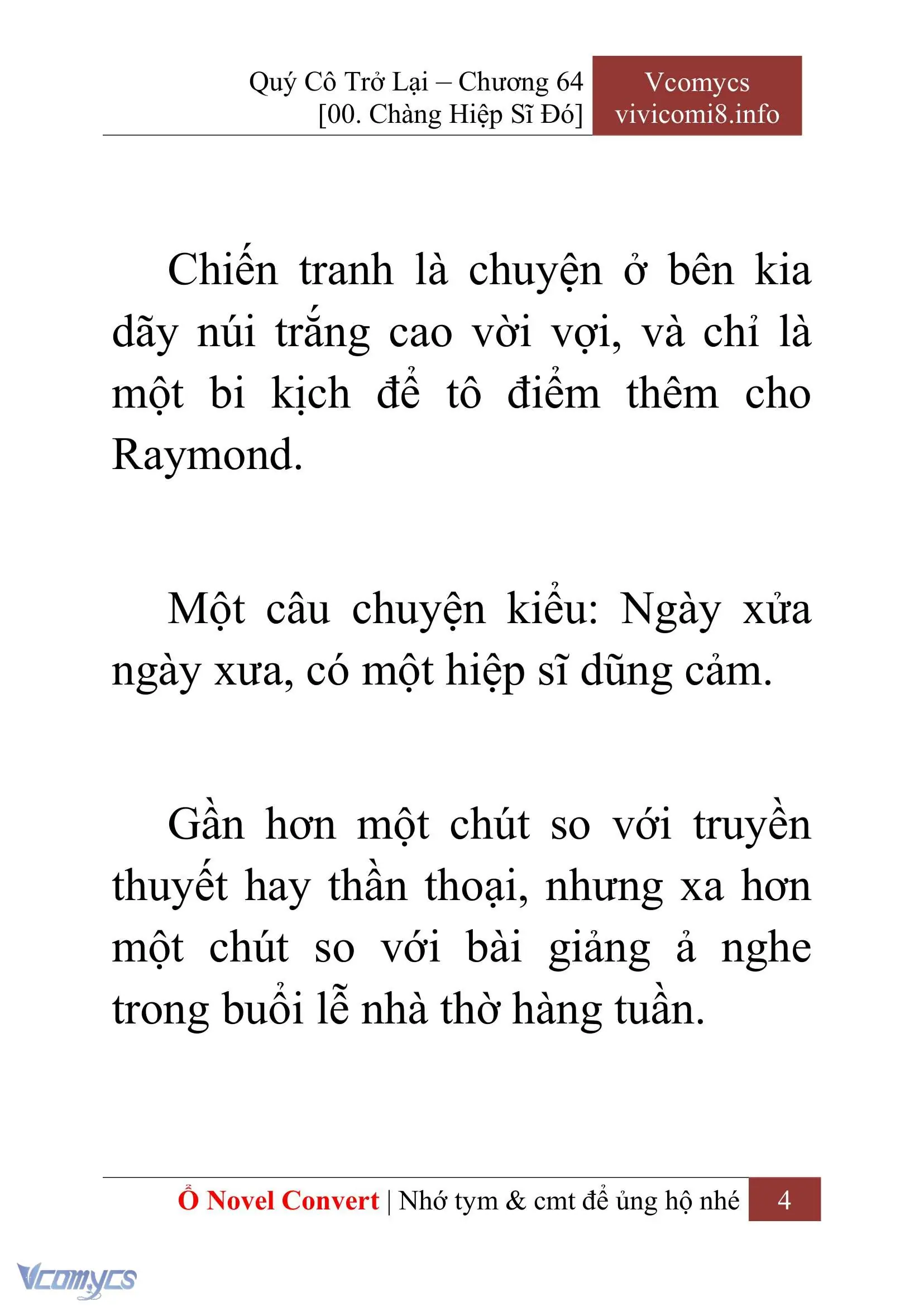 [Novel] Quý Cô Trở Lại Chapter 64 - Trang 7