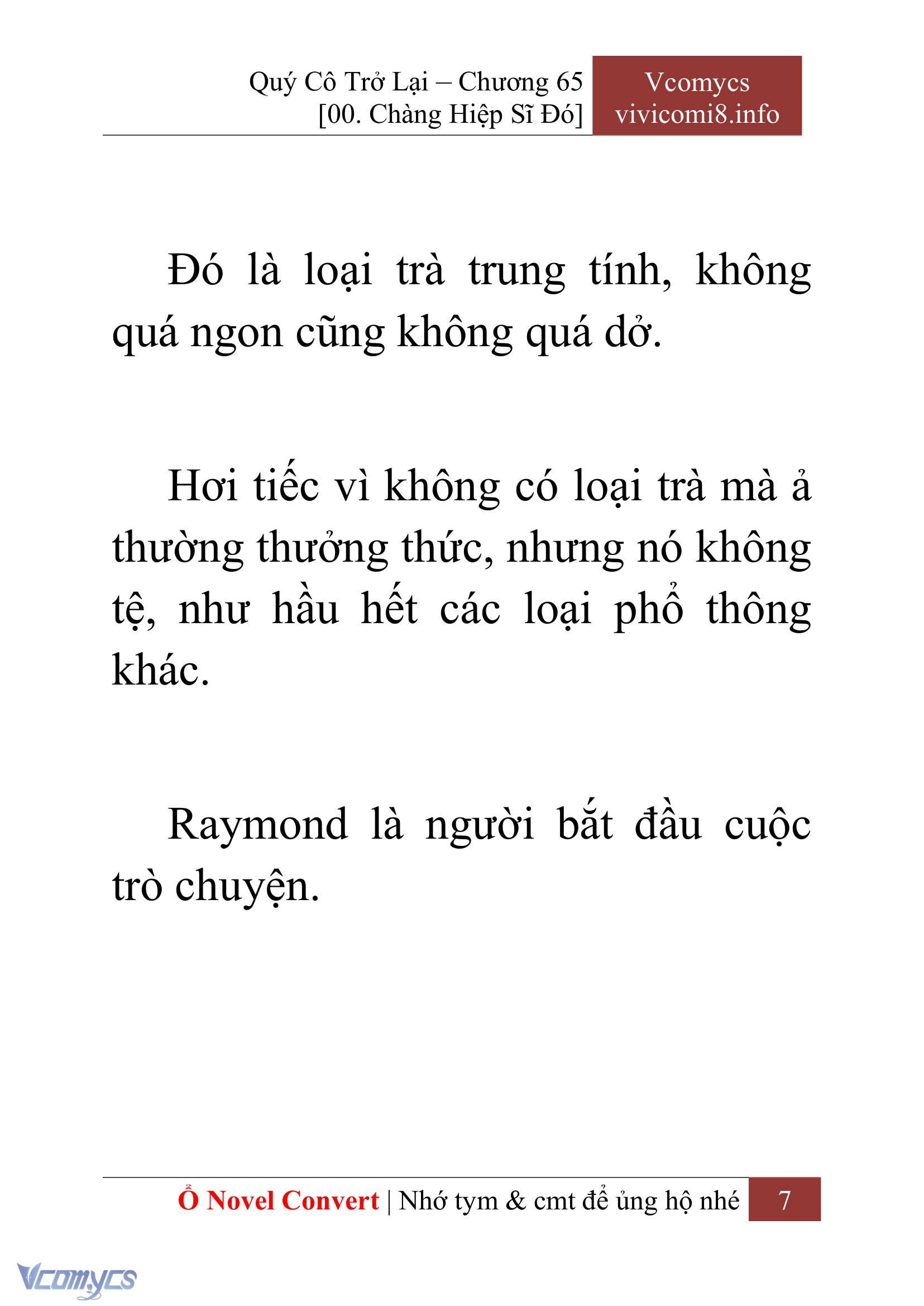 [Novel] Quý Cô Trở Lại Chapter 65 - Trang 10