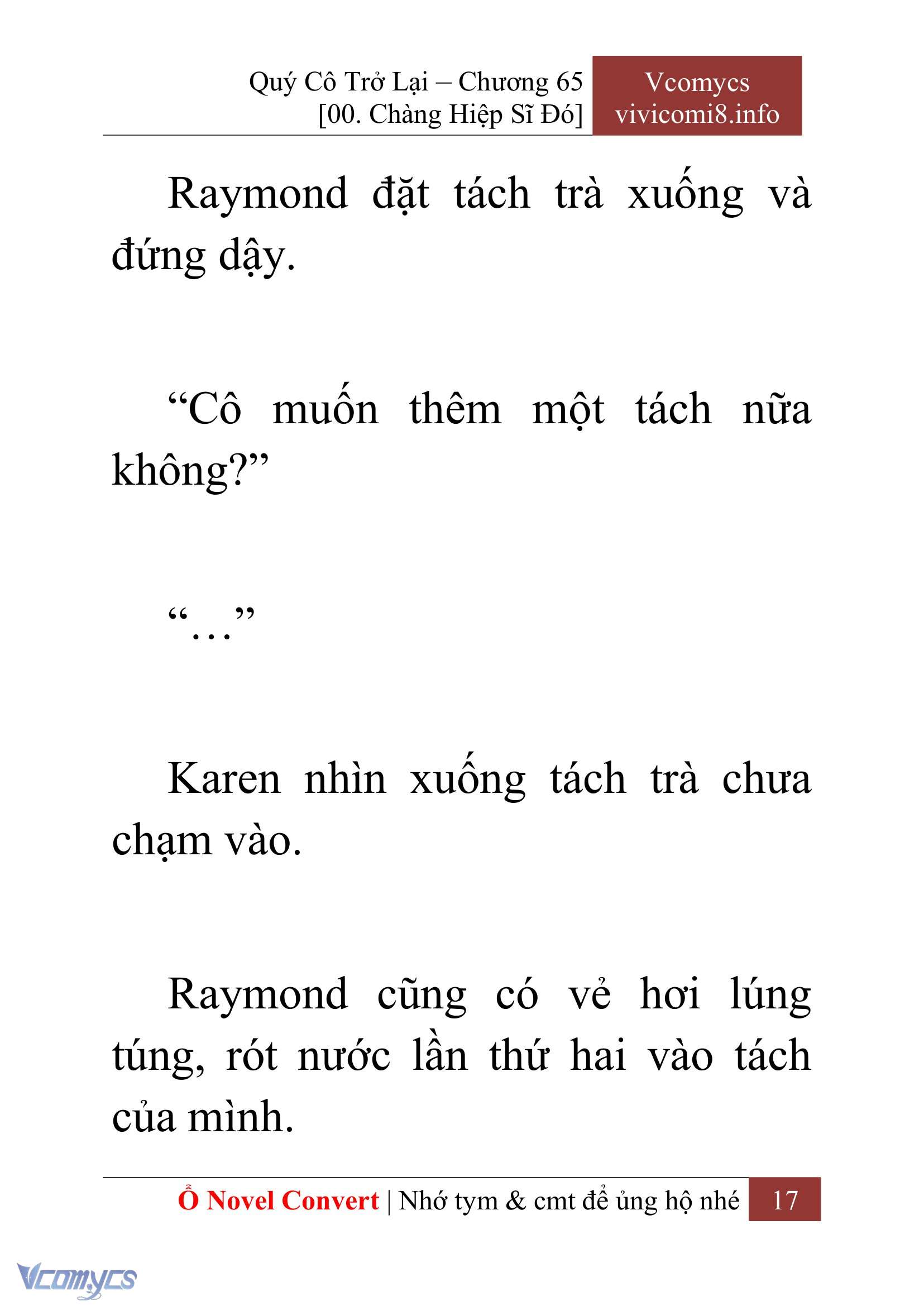 [Novel] Quý Cô Trở Lại Chapter 65 - Trang 20