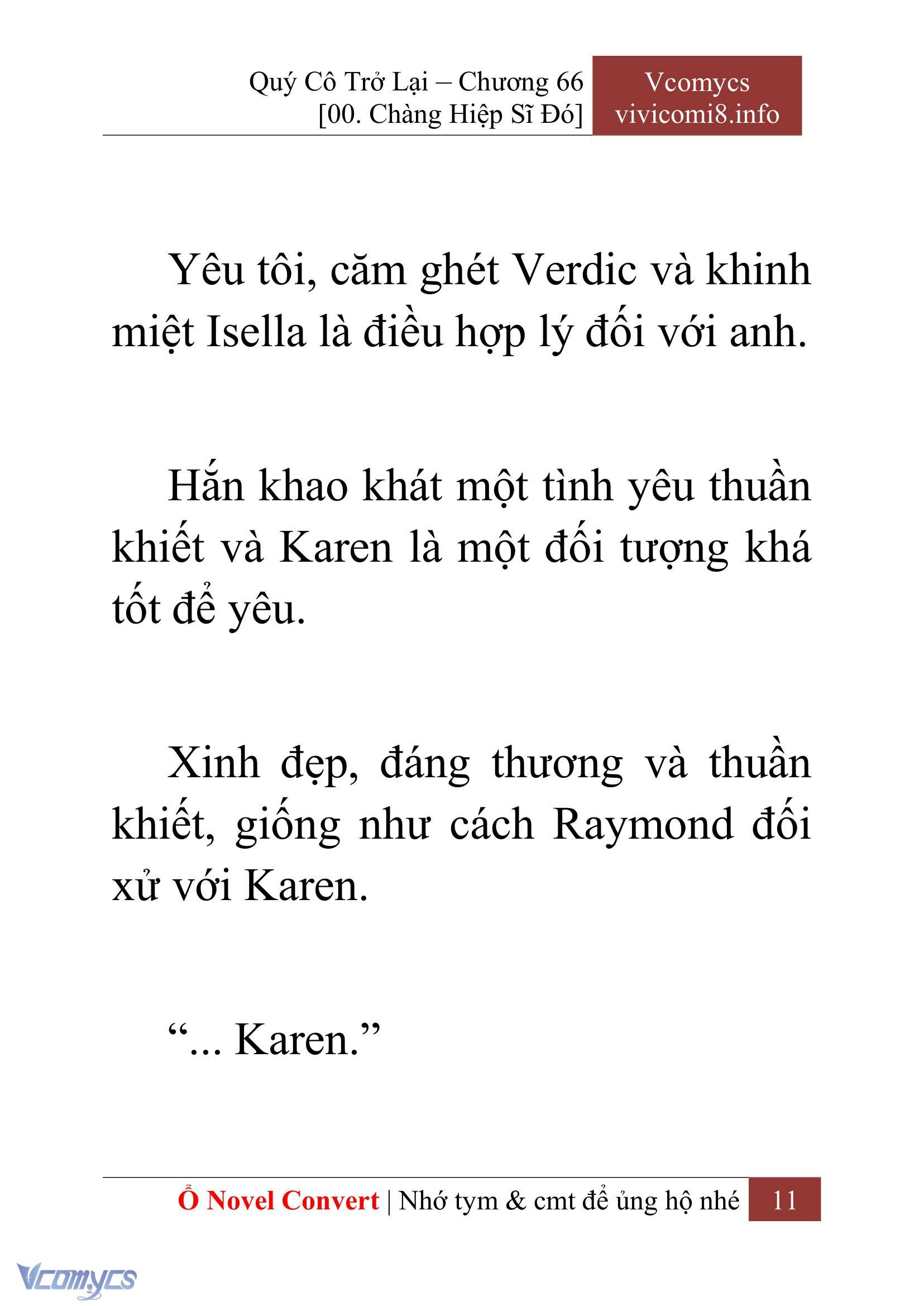 [Novel] Quý Cô Trở Lại Chapter 66 - Trang 14