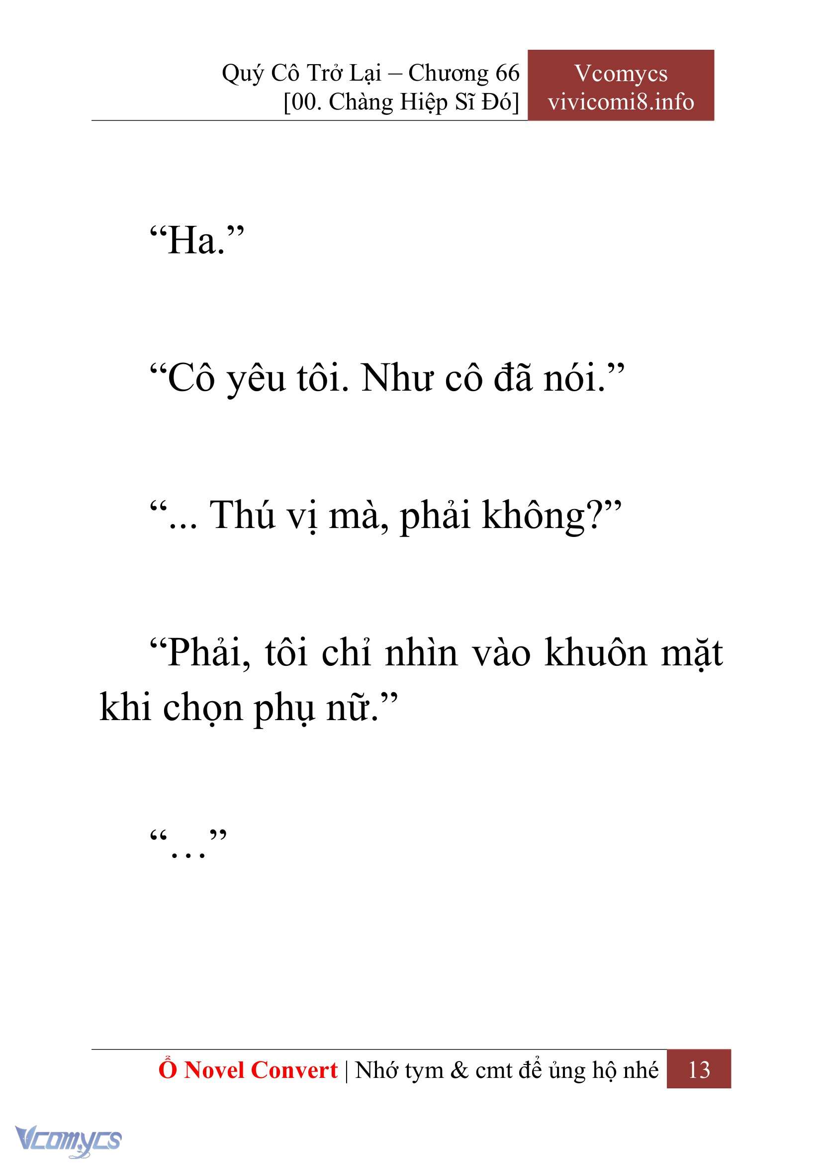 [Novel] Quý Cô Trở Lại Chapter 66 - Trang 16