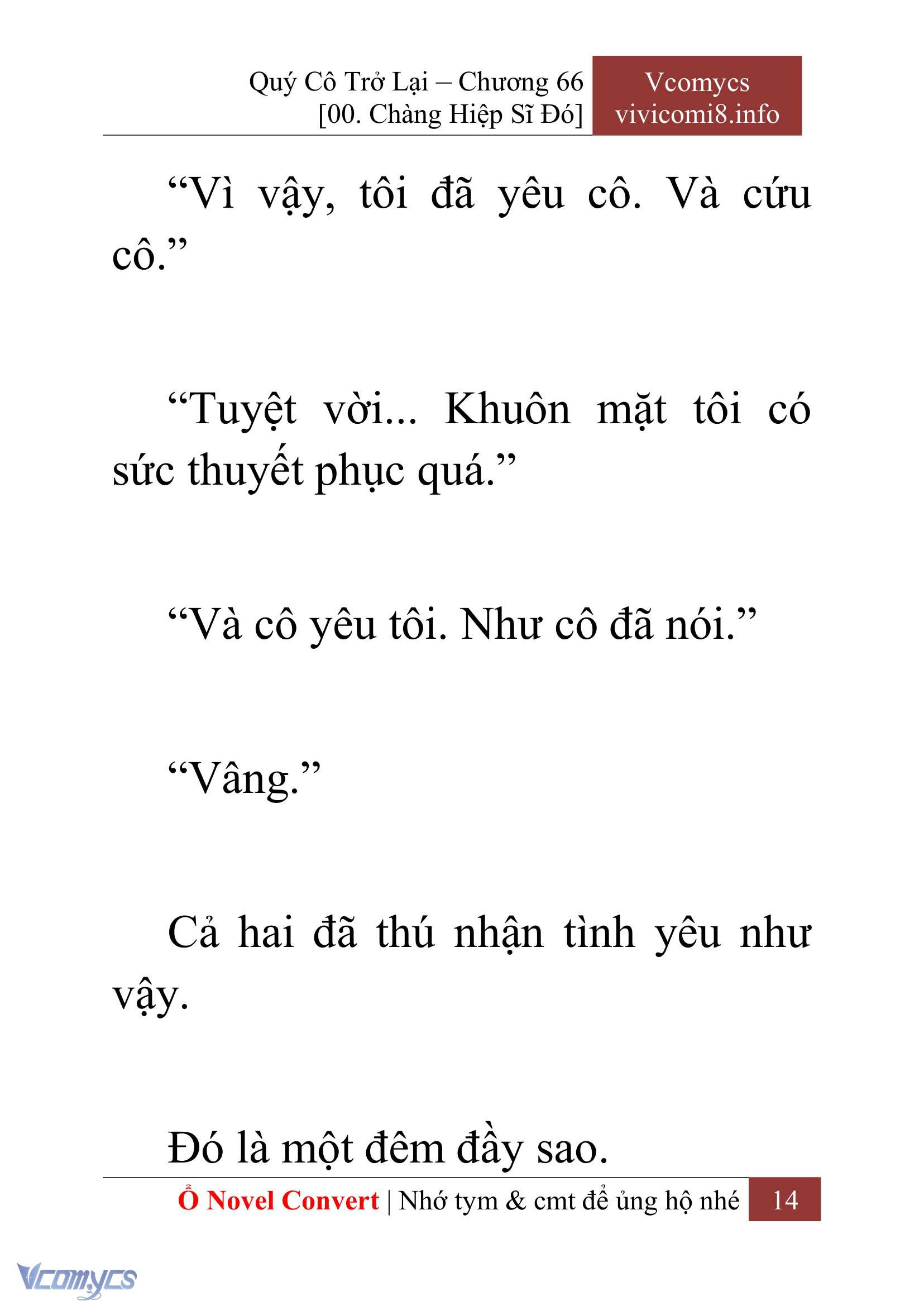[Novel] Quý Cô Trở Lại Chapter 66 - Trang 17