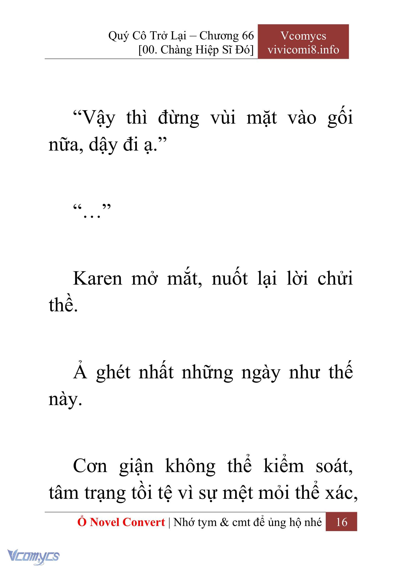 [Novel] Quý Cô Trở Lại Chapter 66 - Trang 19