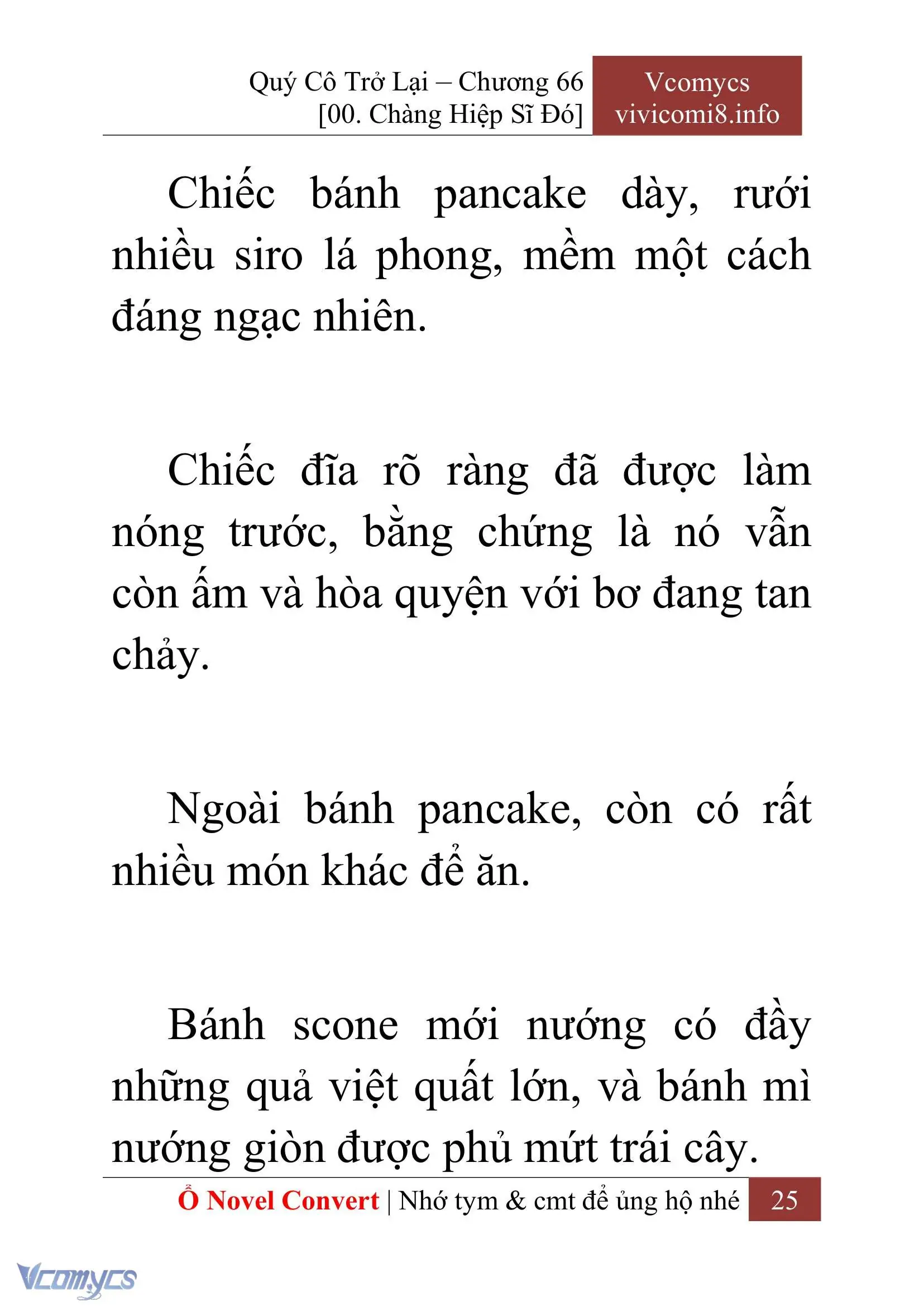 [Novel] Quý Cô Trở Lại Chapter 66 - Trang 28