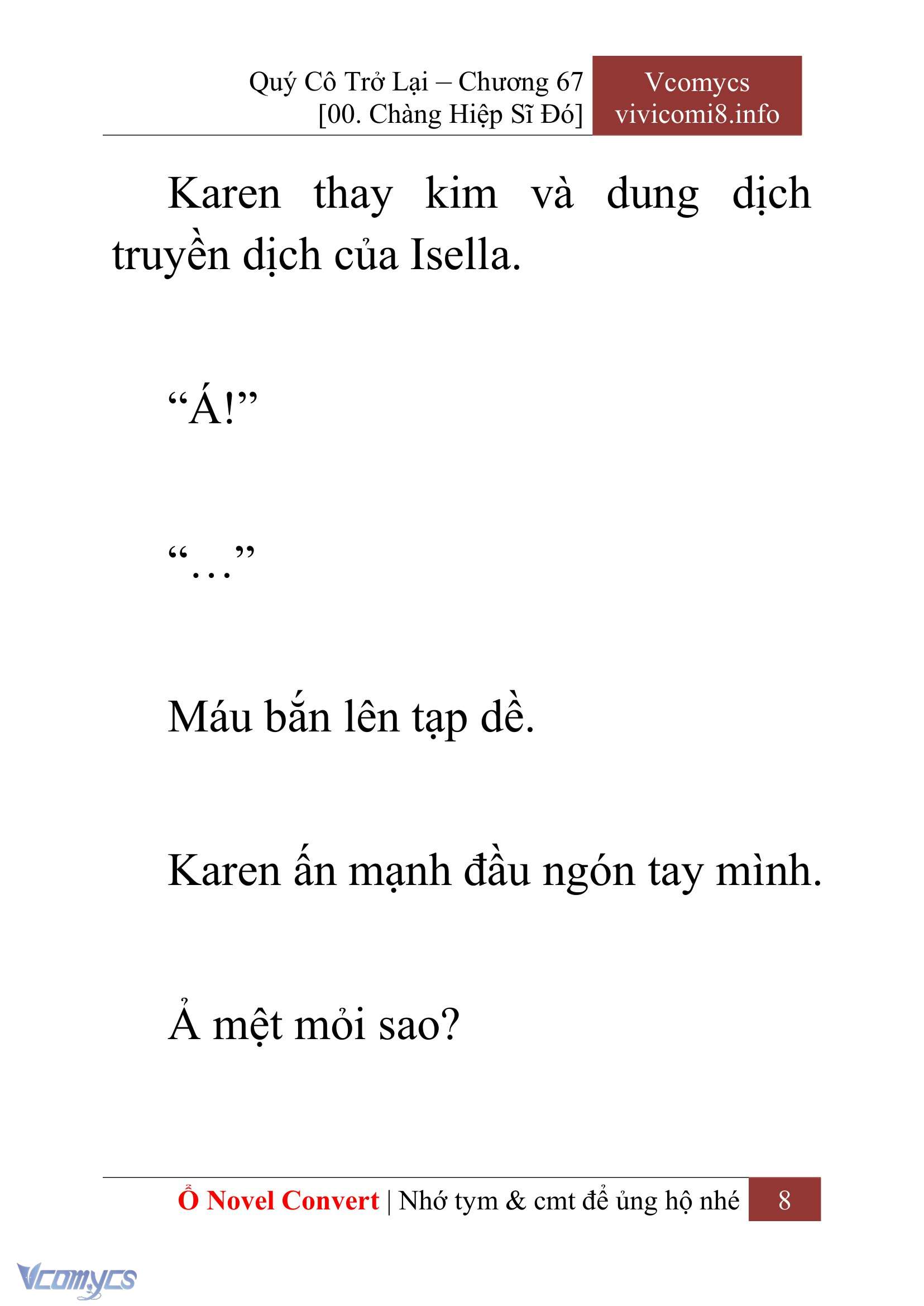 [Novel] Quý Cô Trở Lại Chapter 67 - Trang 11