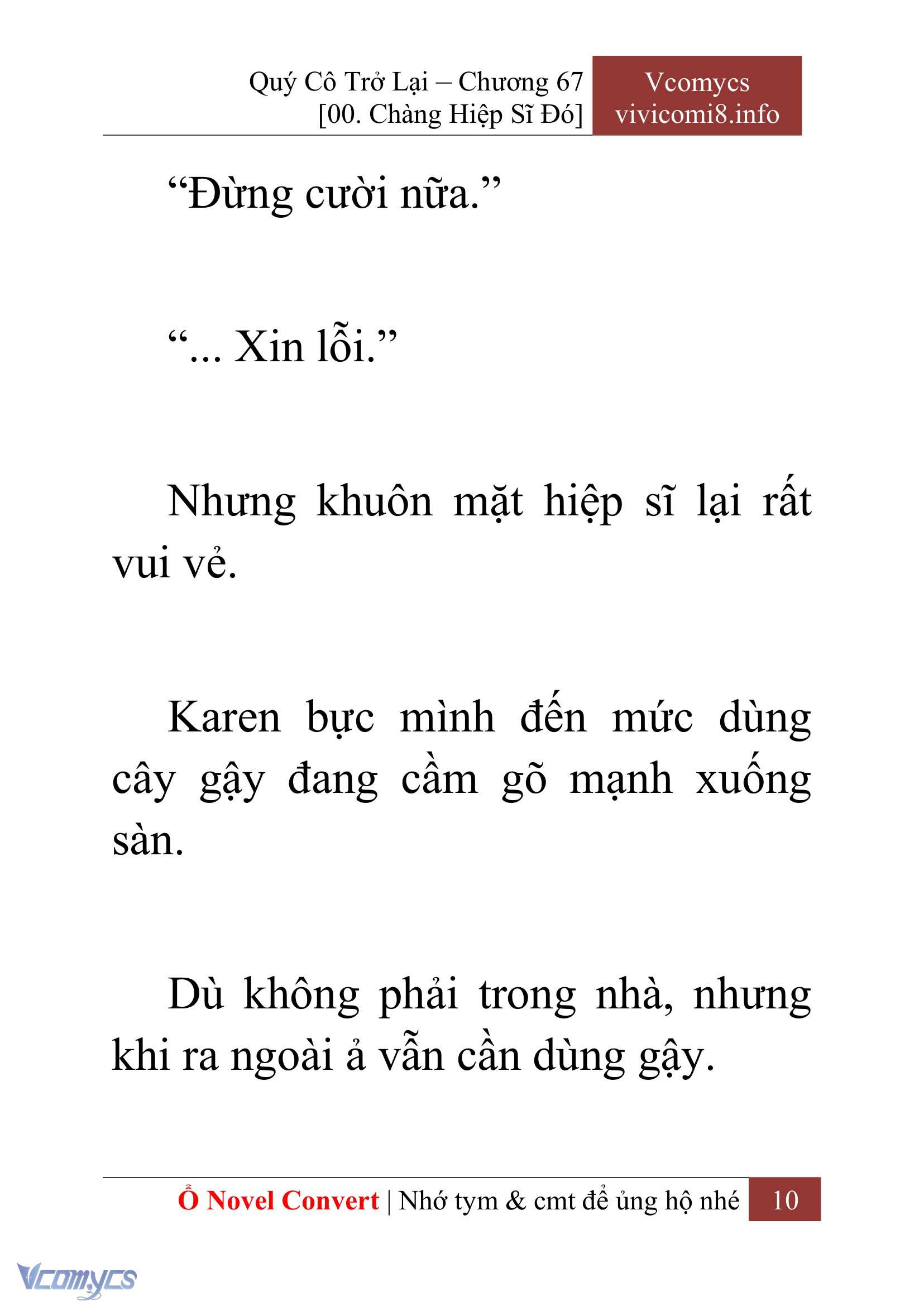 [Novel] Quý Cô Trở Lại Chapter 67 - Trang 13