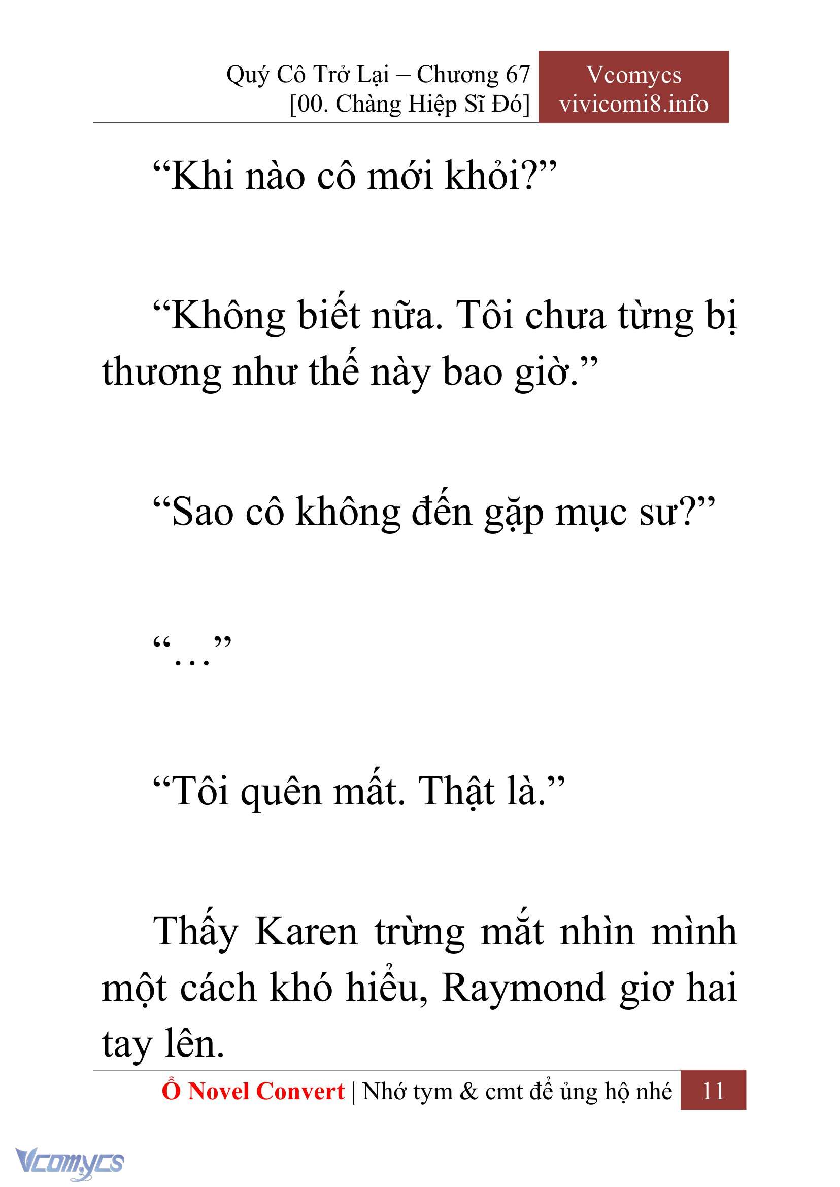 [Novel] Quý Cô Trở Lại Chapter 67 - Trang 14