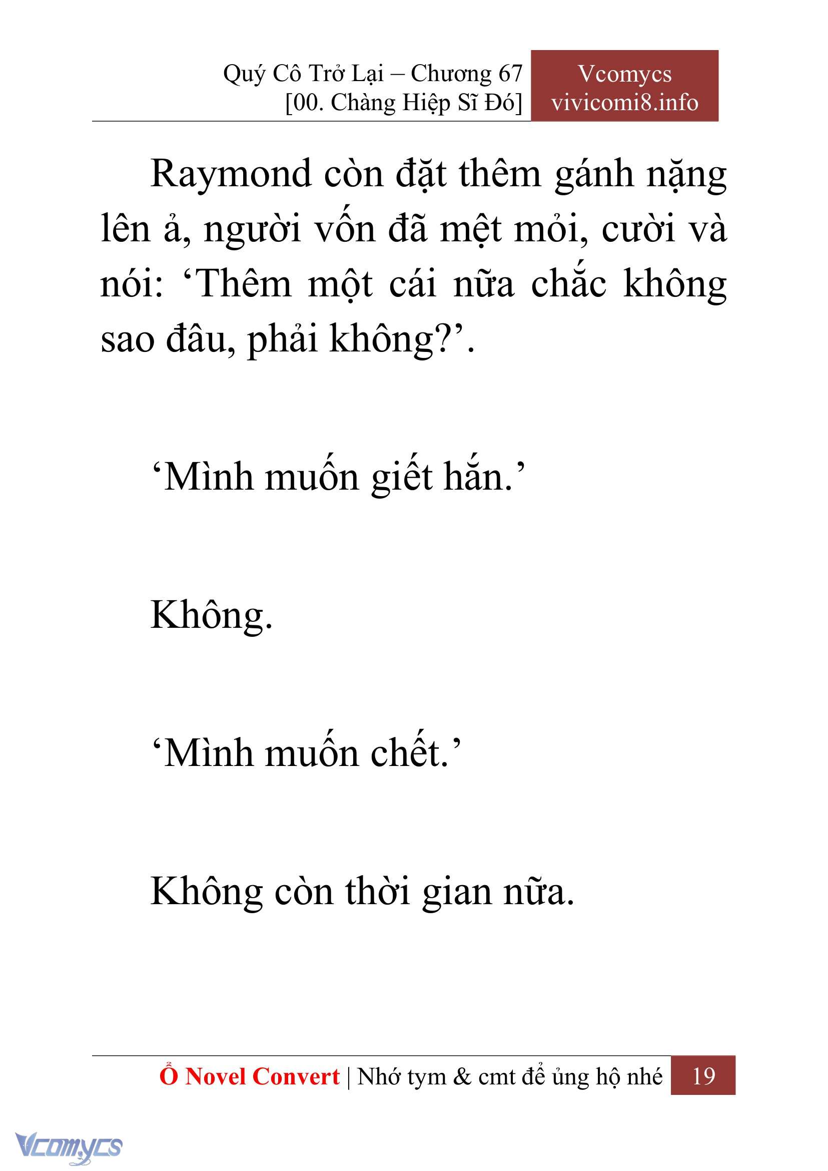 [Novel] Quý Cô Trở Lại Chapter 67 - Trang 22