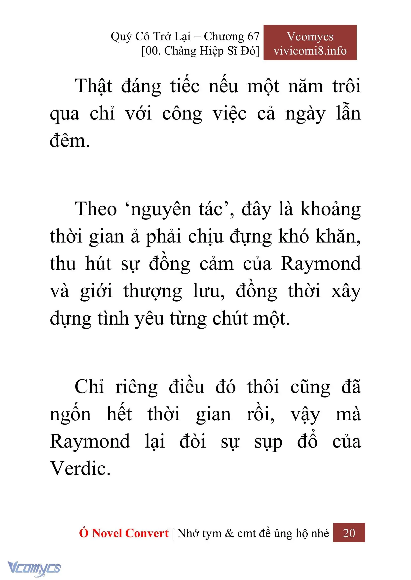 [Novel] Quý Cô Trở Lại Chapter 67 - Trang 23