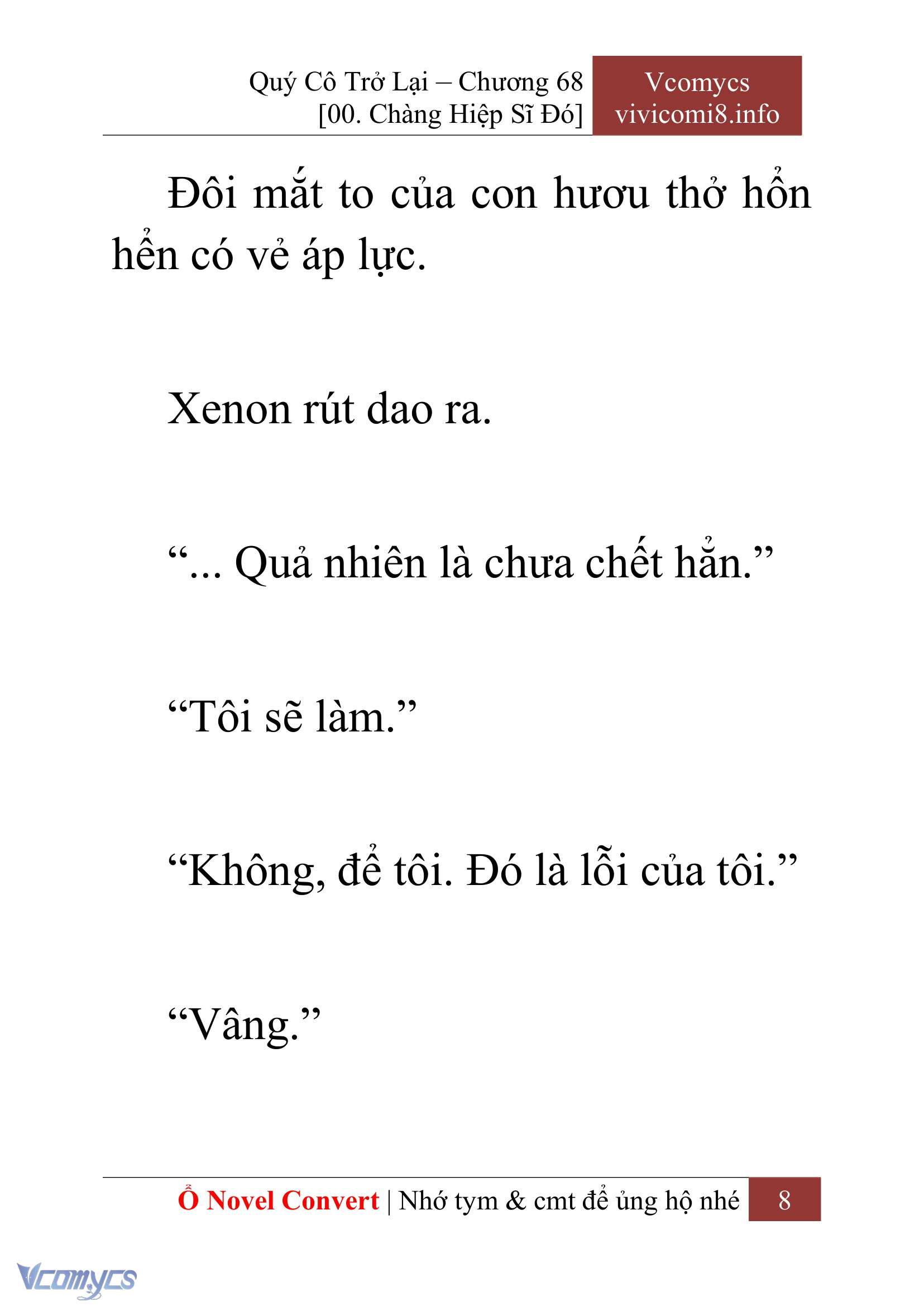 [Novel] Quý Cô Trở Lại Chapter 68 - Trang 11