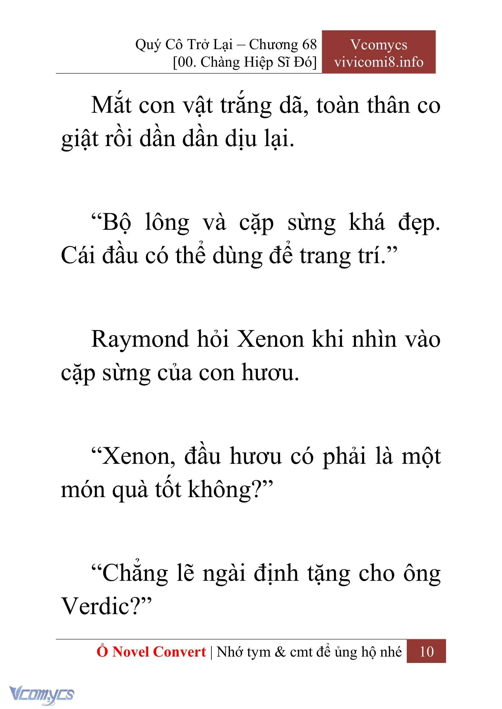 [Novel] Quý Cô Trở Lại Chapter 68 - Trang 13