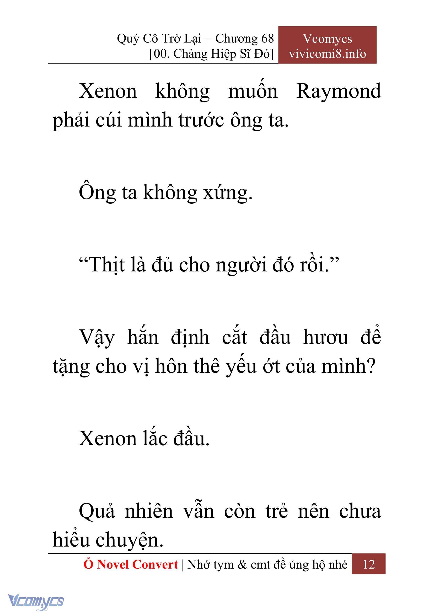 [Novel] Quý Cô Trở Lại Chapter 68 - Trang 15