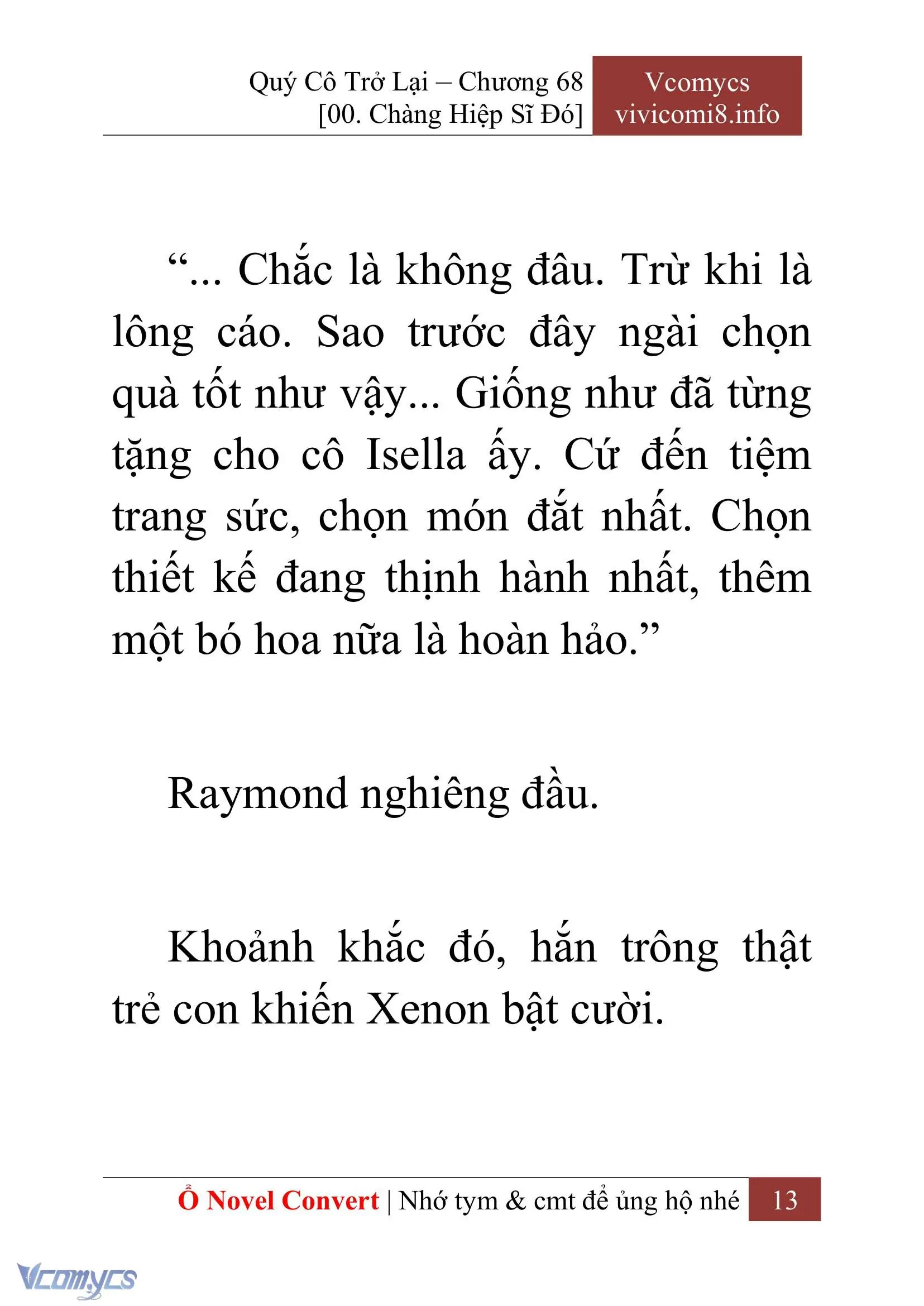[Novel] Quý Cô Trở Lại Chapter 68 - Trang 16