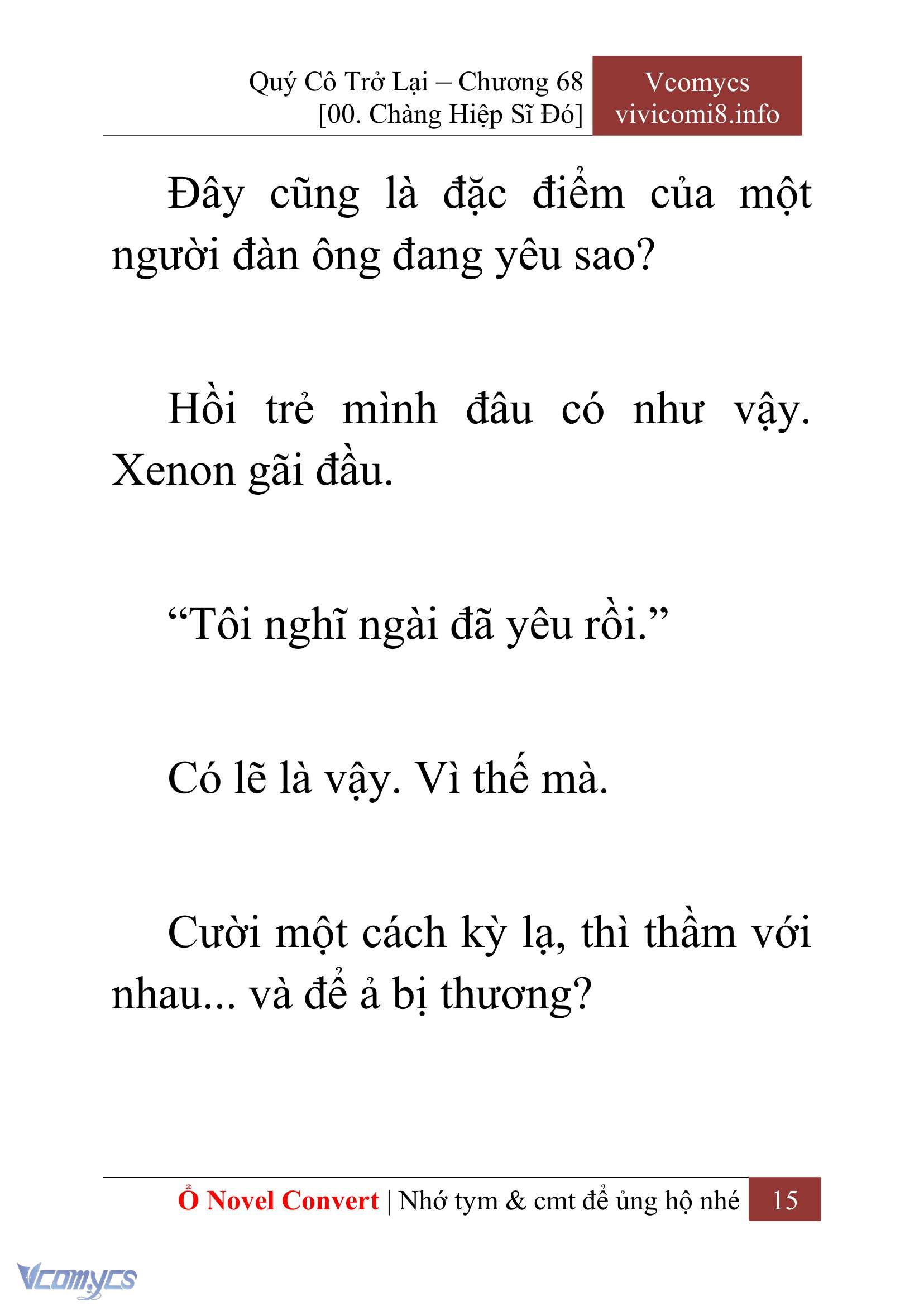 [Novel] Quý Cô Trở Lại Chapter 68 - Trang 18