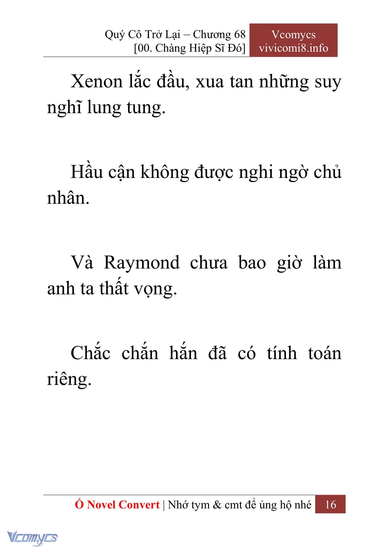 [Novel] Quý Cô Trở Lại Chapter 68 - Trang 19