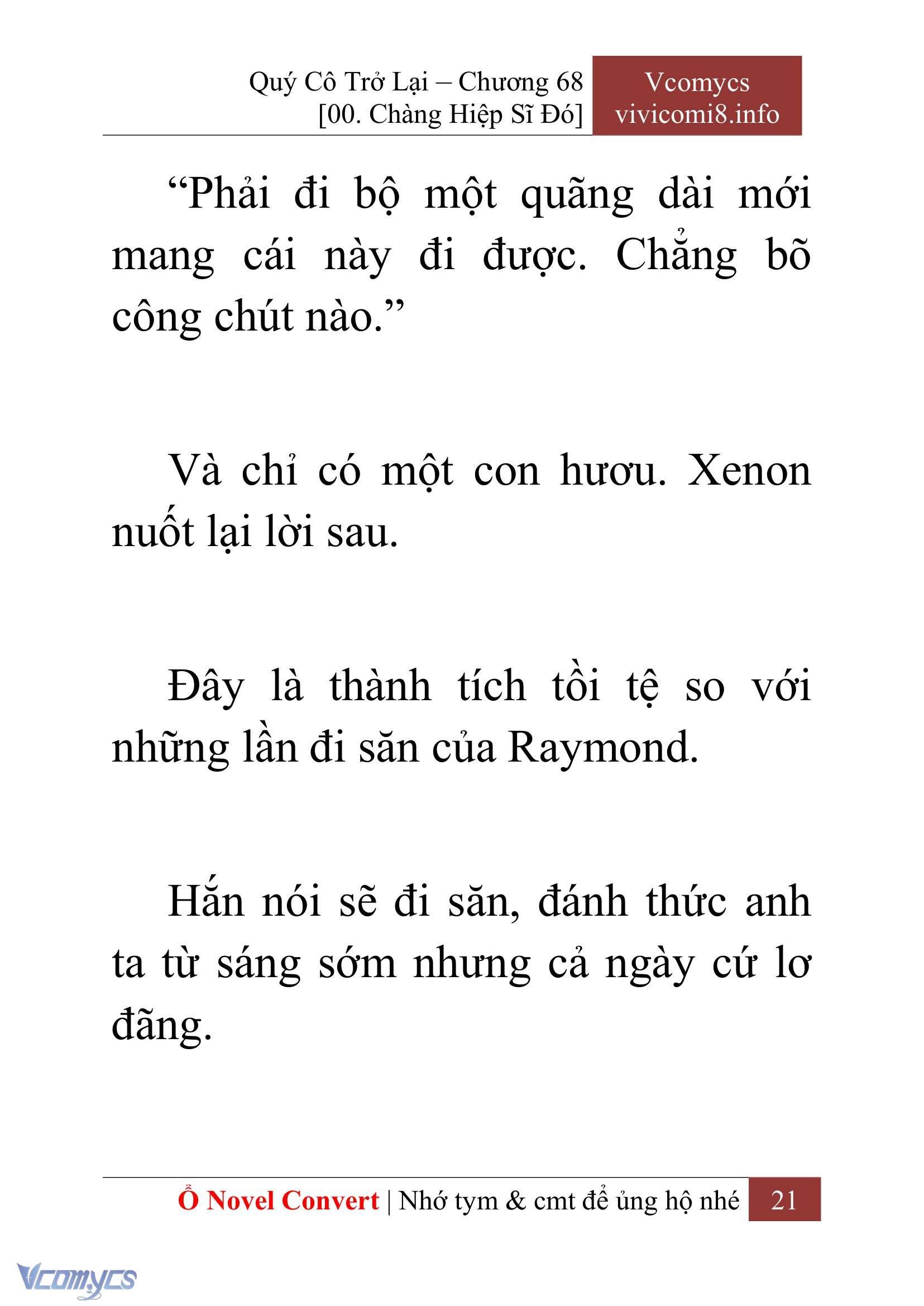 [Novel] Quý Cô Trở Lại Chapter 68 - Trang 24