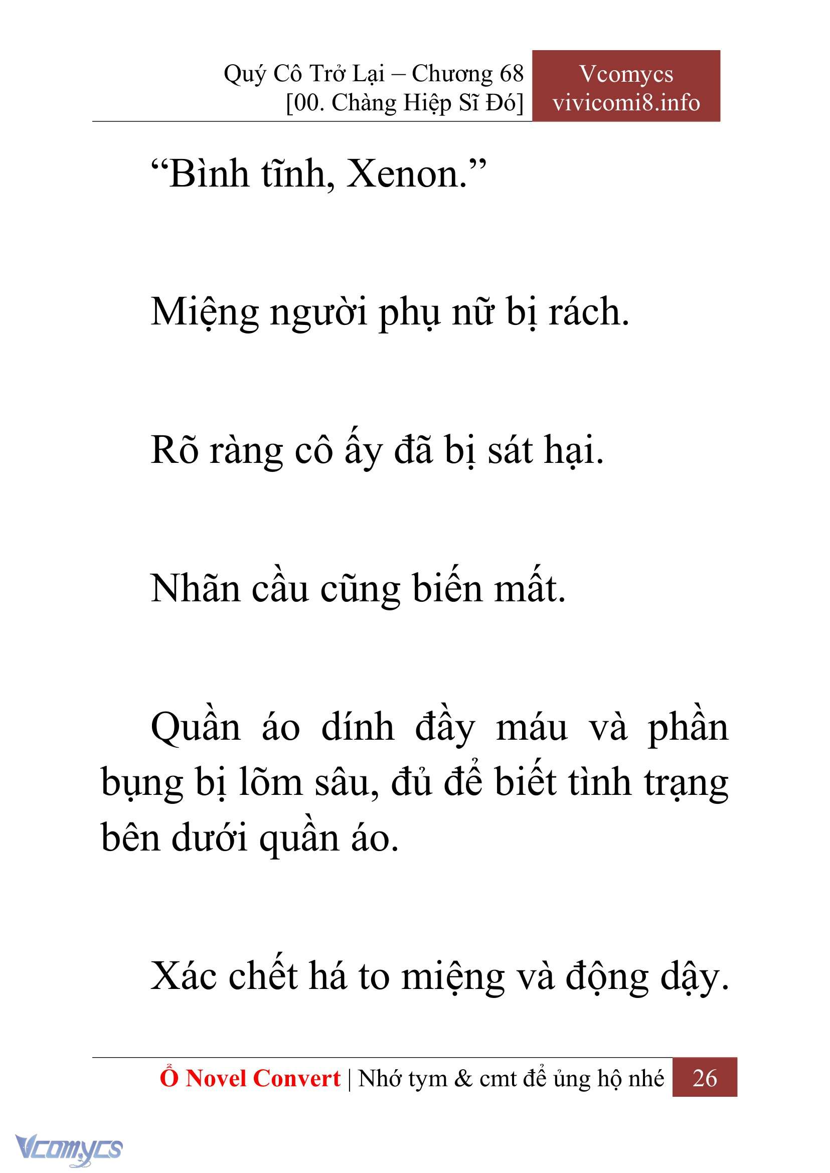 [Novel] Quý Cô Trở Lại Chapter 68 - Trang 29