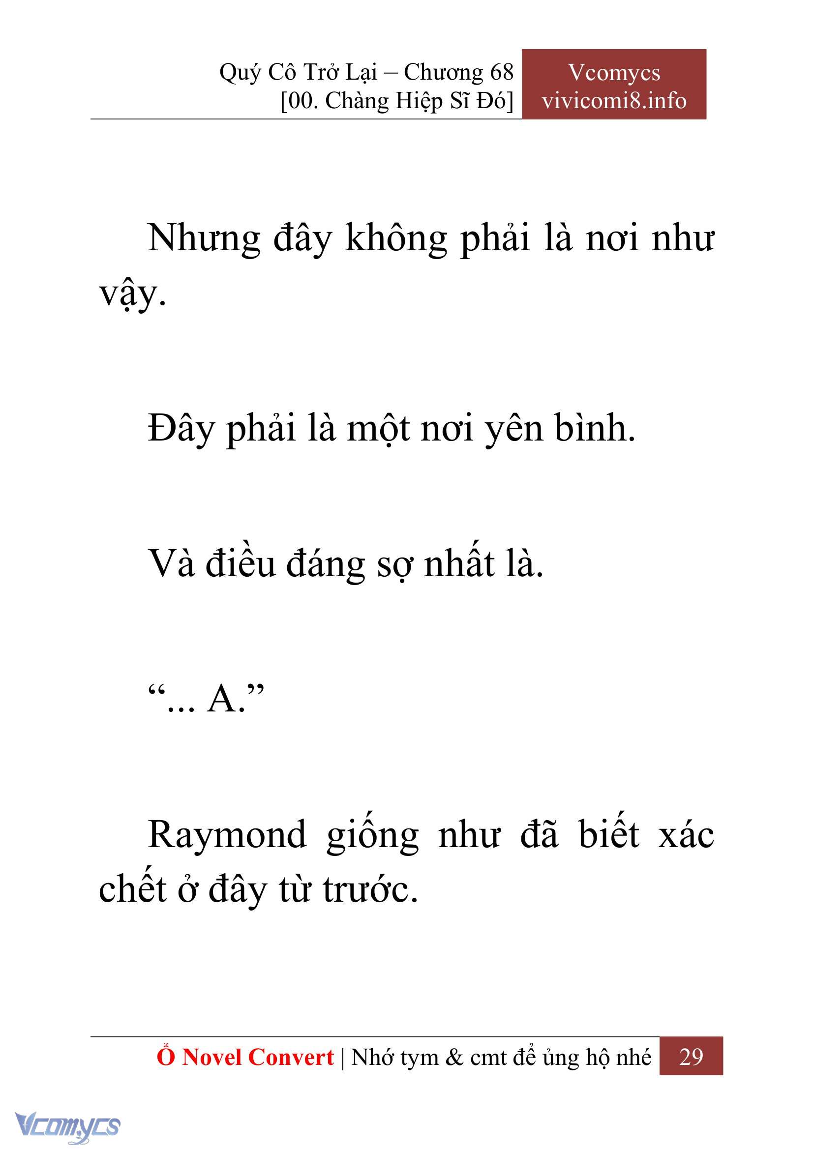[Novel] Quý Cô Trở Lại Chapter 68 - Trang 32