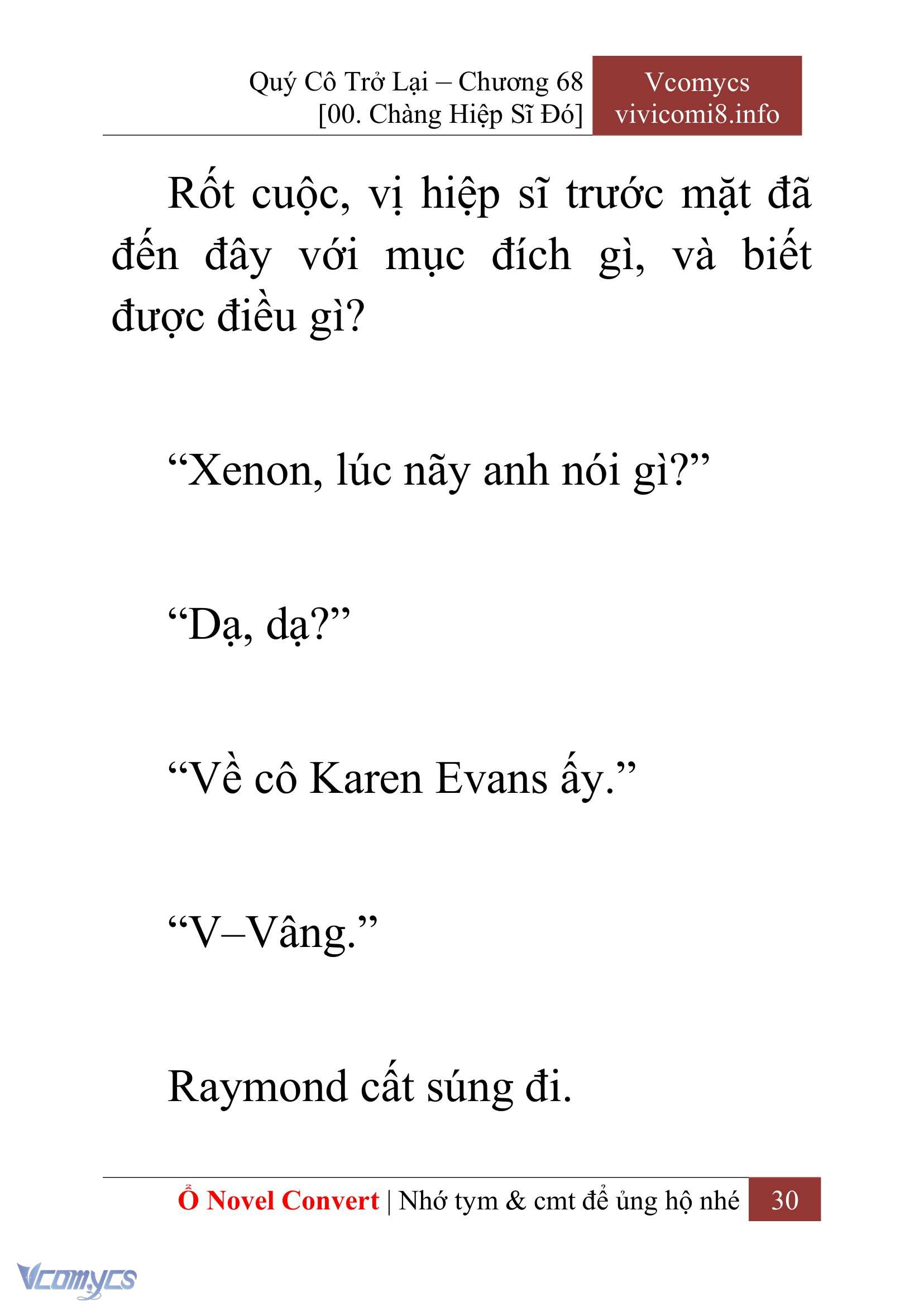 [Novel] Quý Cô Trở Lại Chapter 68 - Trang 33