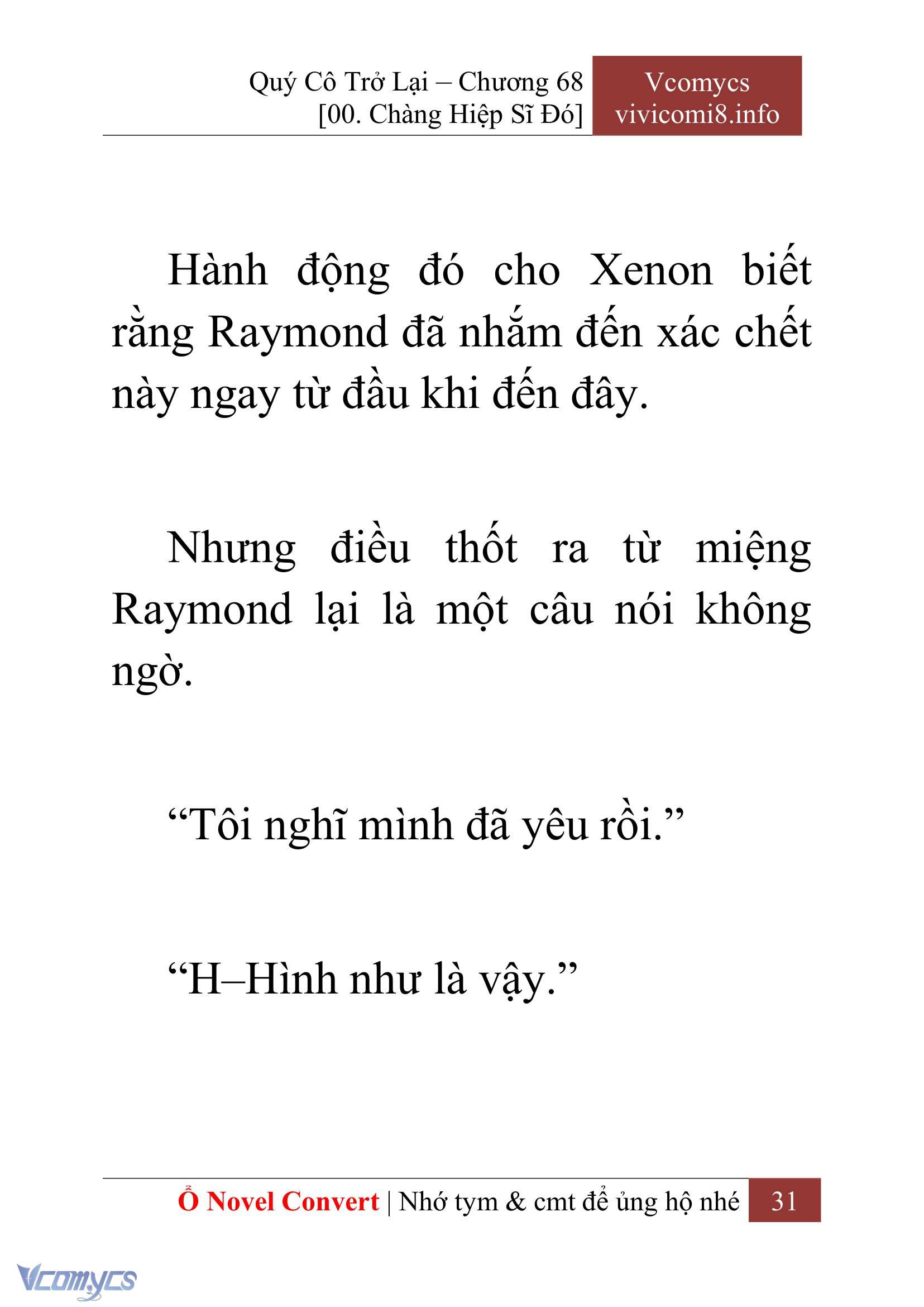 [Novel] Quý Cô Trở Lại Chapter 68 - Trang 34