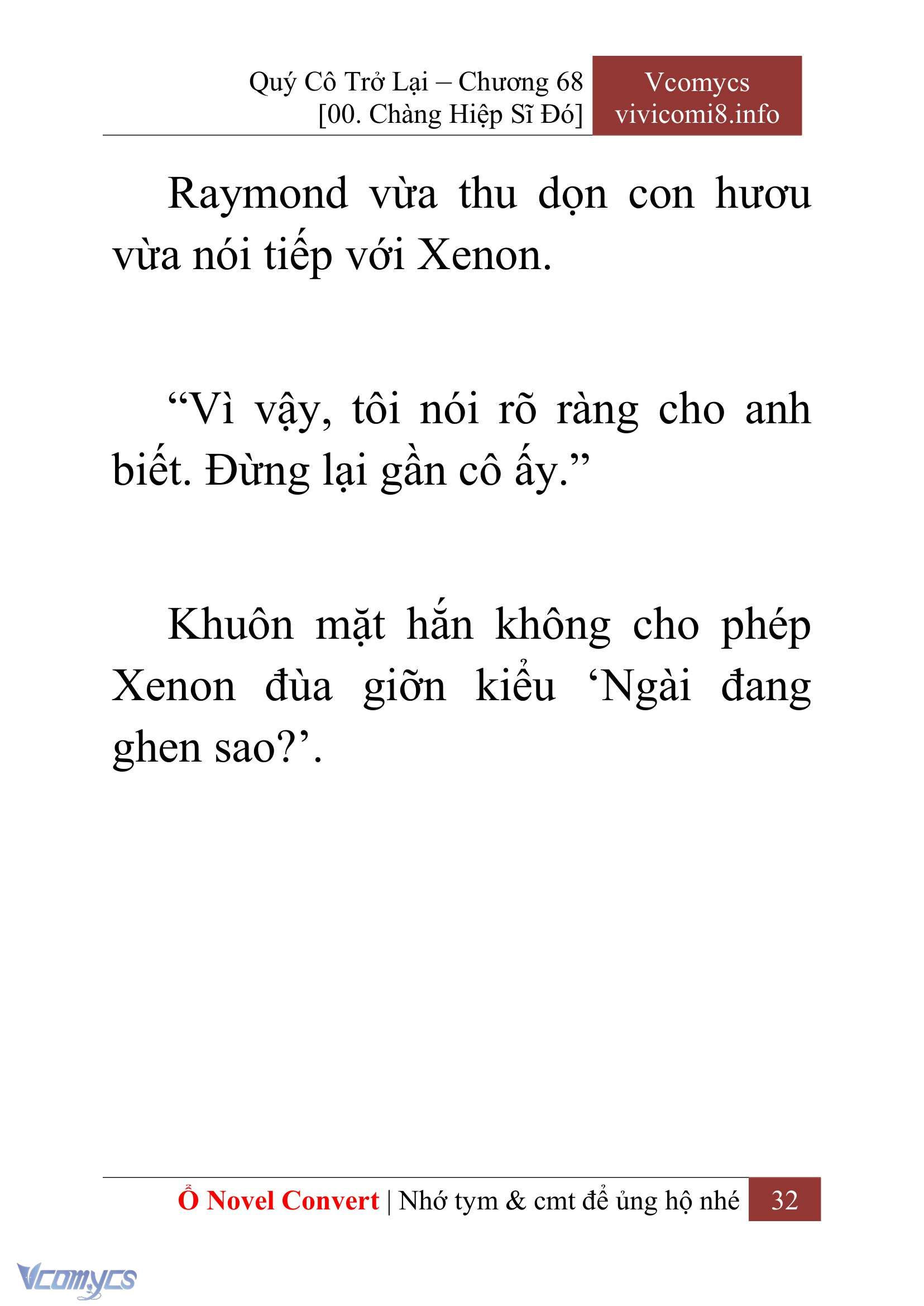 [Novel] Quý Cô Trở Lại Chapter 68 - Trang 35