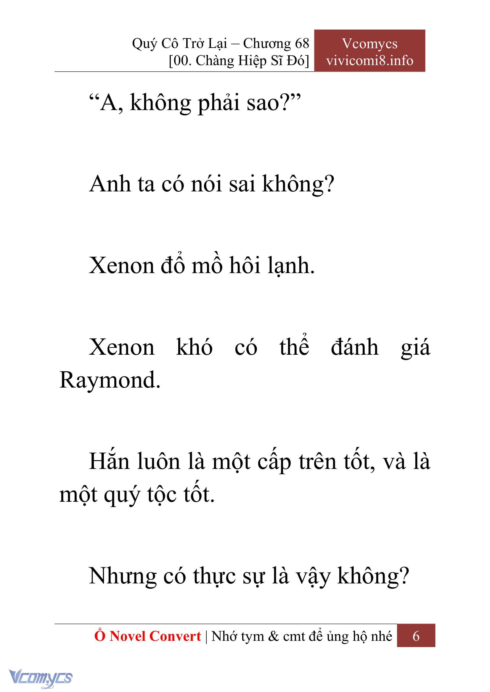 [Novel] Quý Cô Trở Lại Chapter 68 - Trang 9
