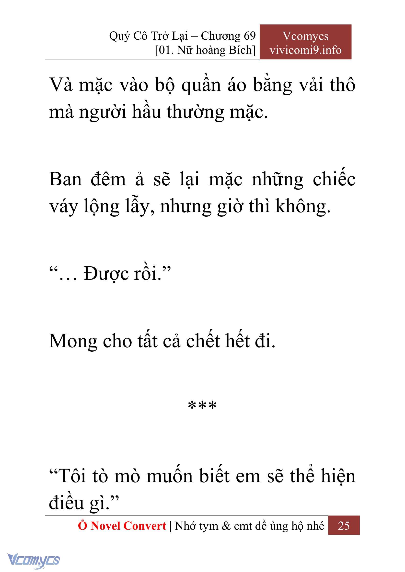 [Novel] Quý Cô Trở Lại Chapter 69 - Trang 28