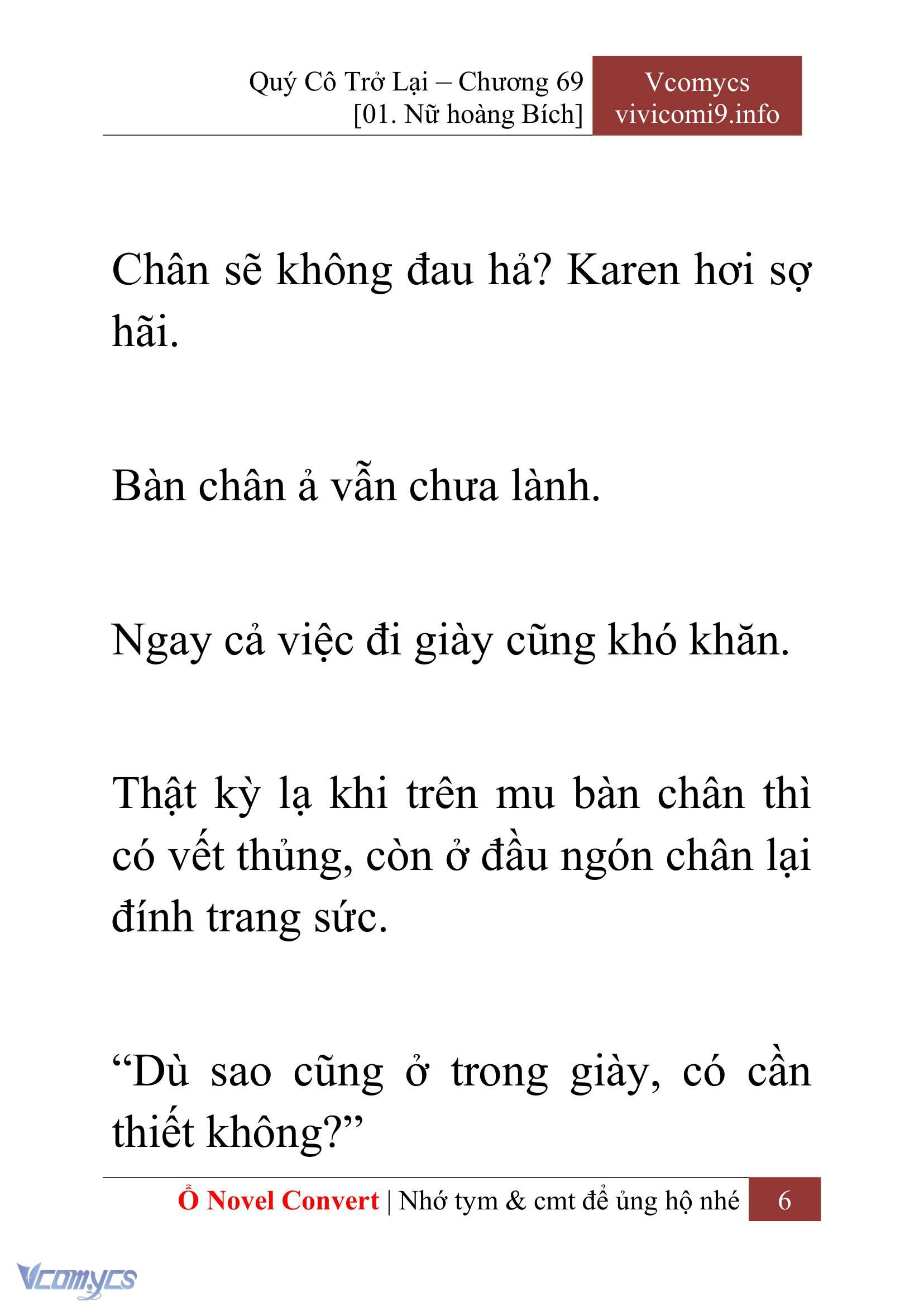 [Novel] Quý Cô Trở Lại Chapter 69 - Trang 9