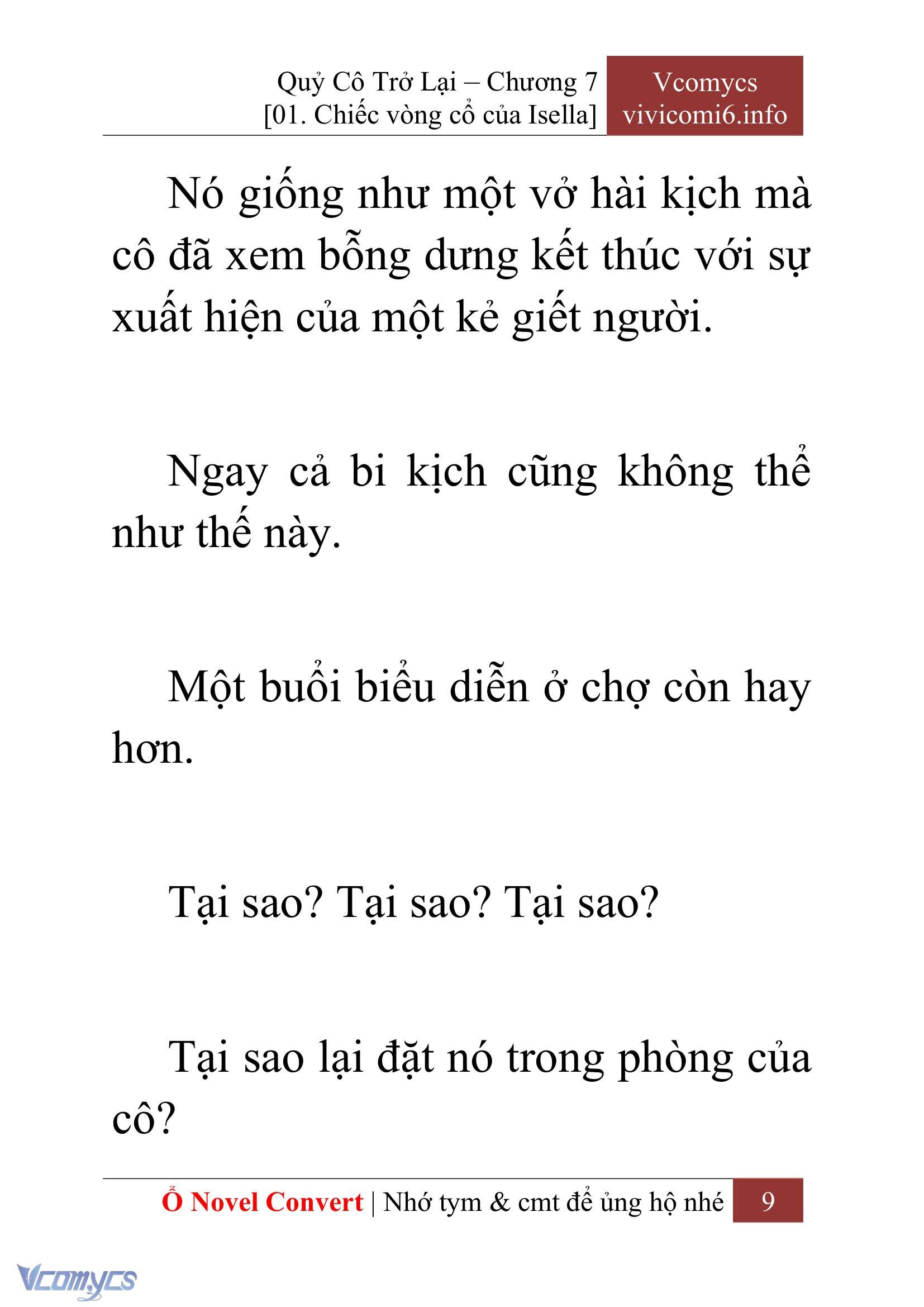 [Novel] Quý Cô Trở Lại Chapter 7 - Trang 12