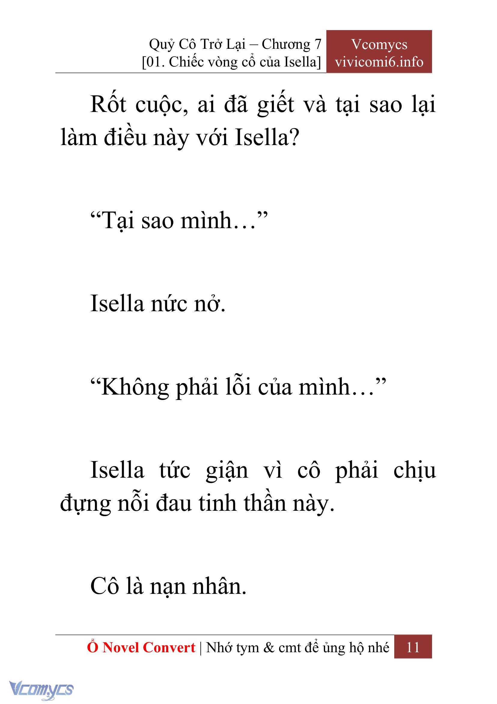[Novel] Quý Cô Trở Lại Chapter 7 - Trang 14