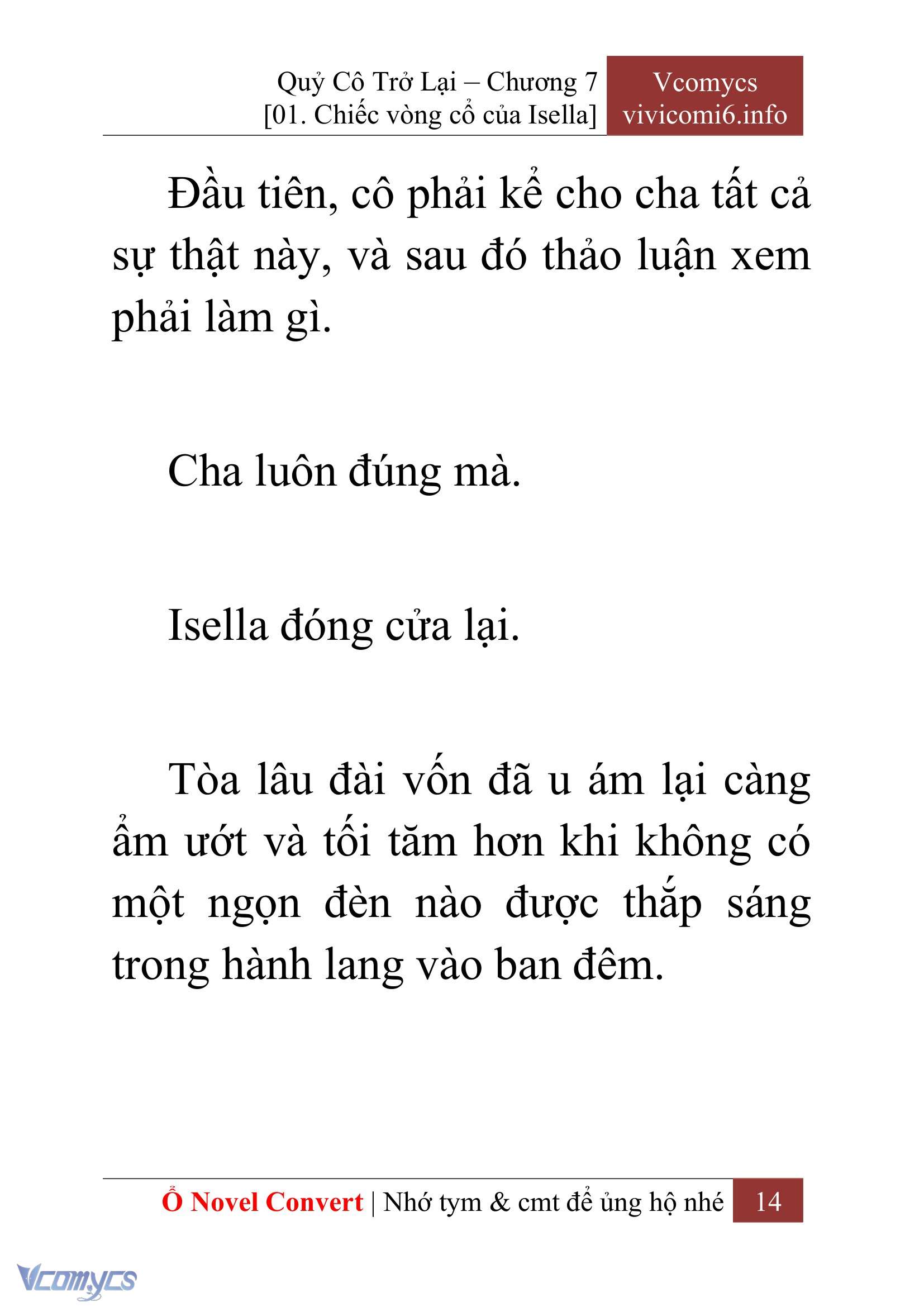 [Novel] Quý Cô Trở Lại Chapter 7 - Trang 17