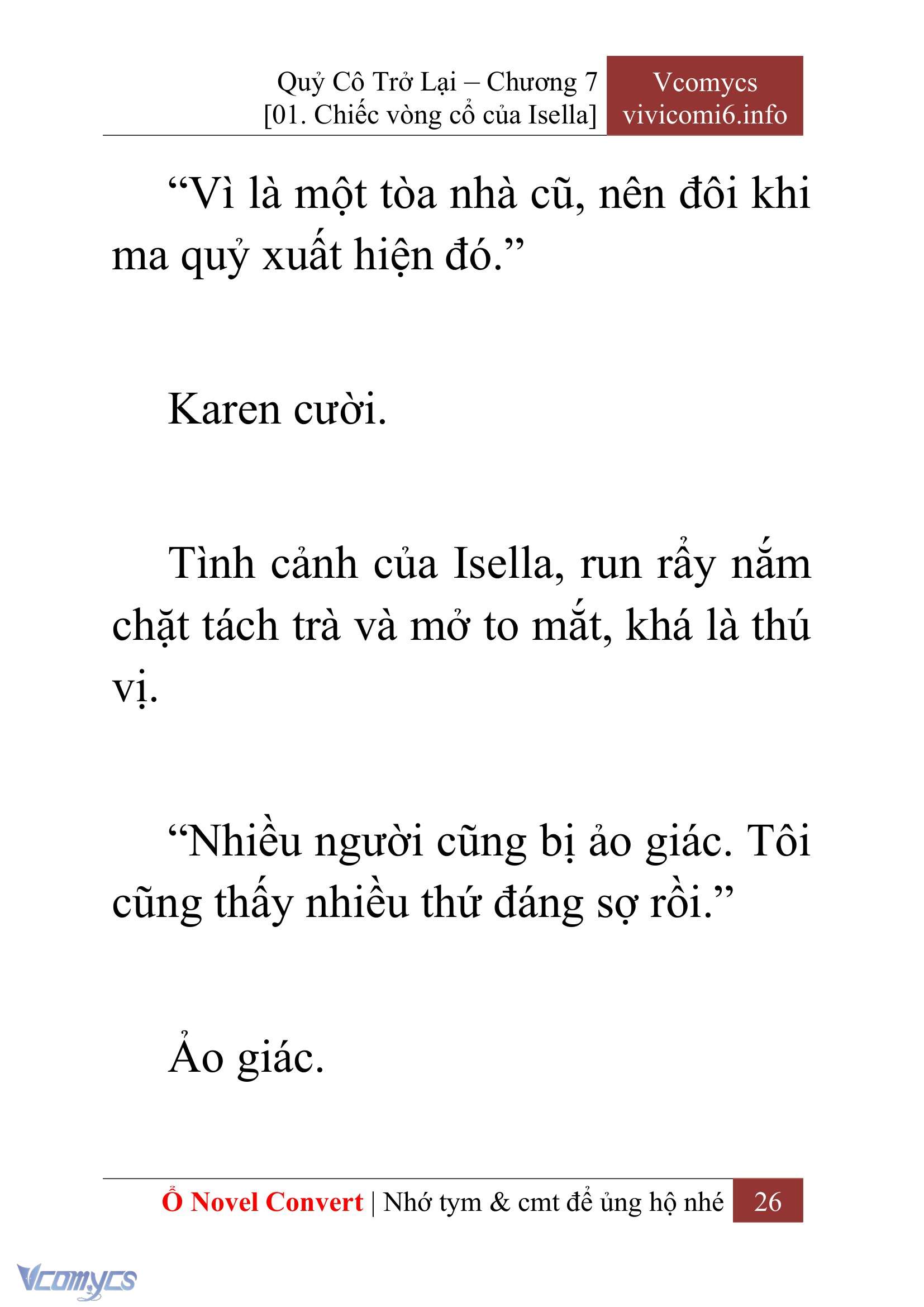 [Novel] Quý Cô Trở Lại Chapter 7 - Trang 29