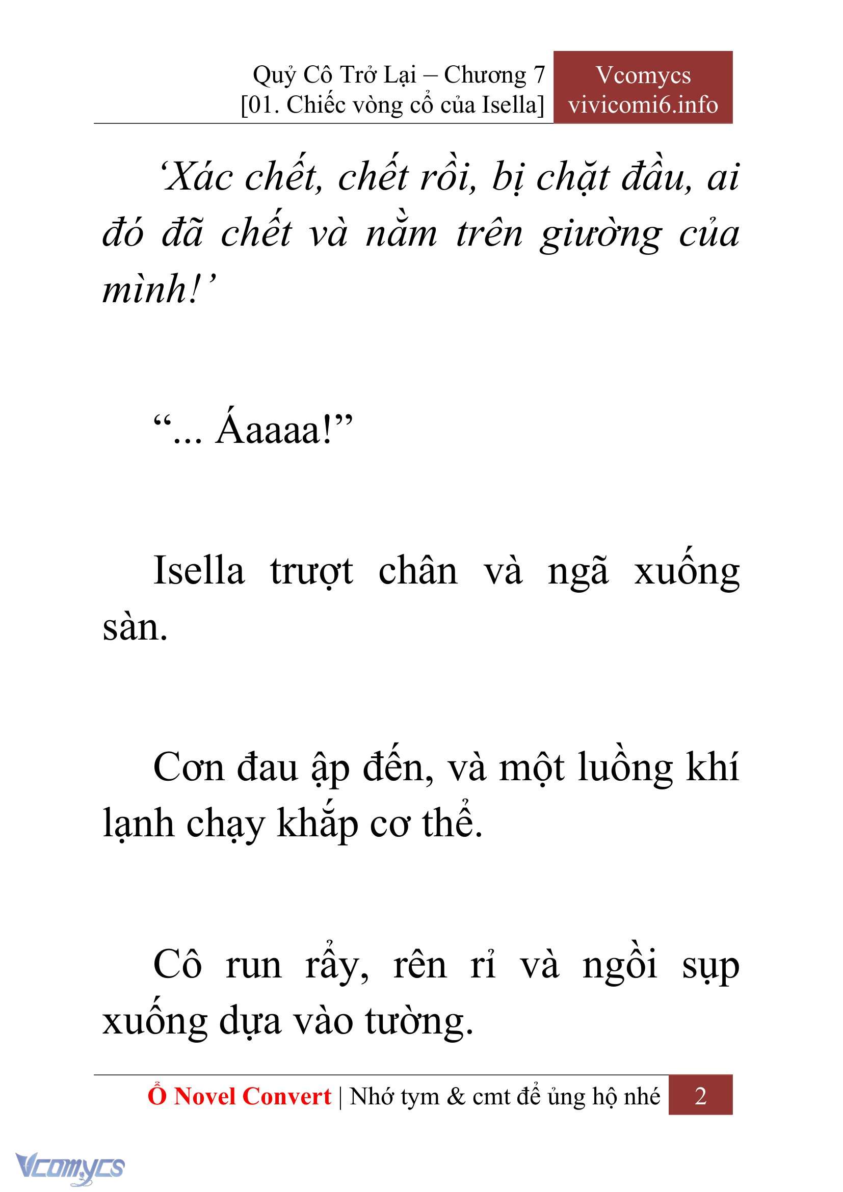 [Novel] Quý Cô Trở Lại Chapter 7 - Trang 5