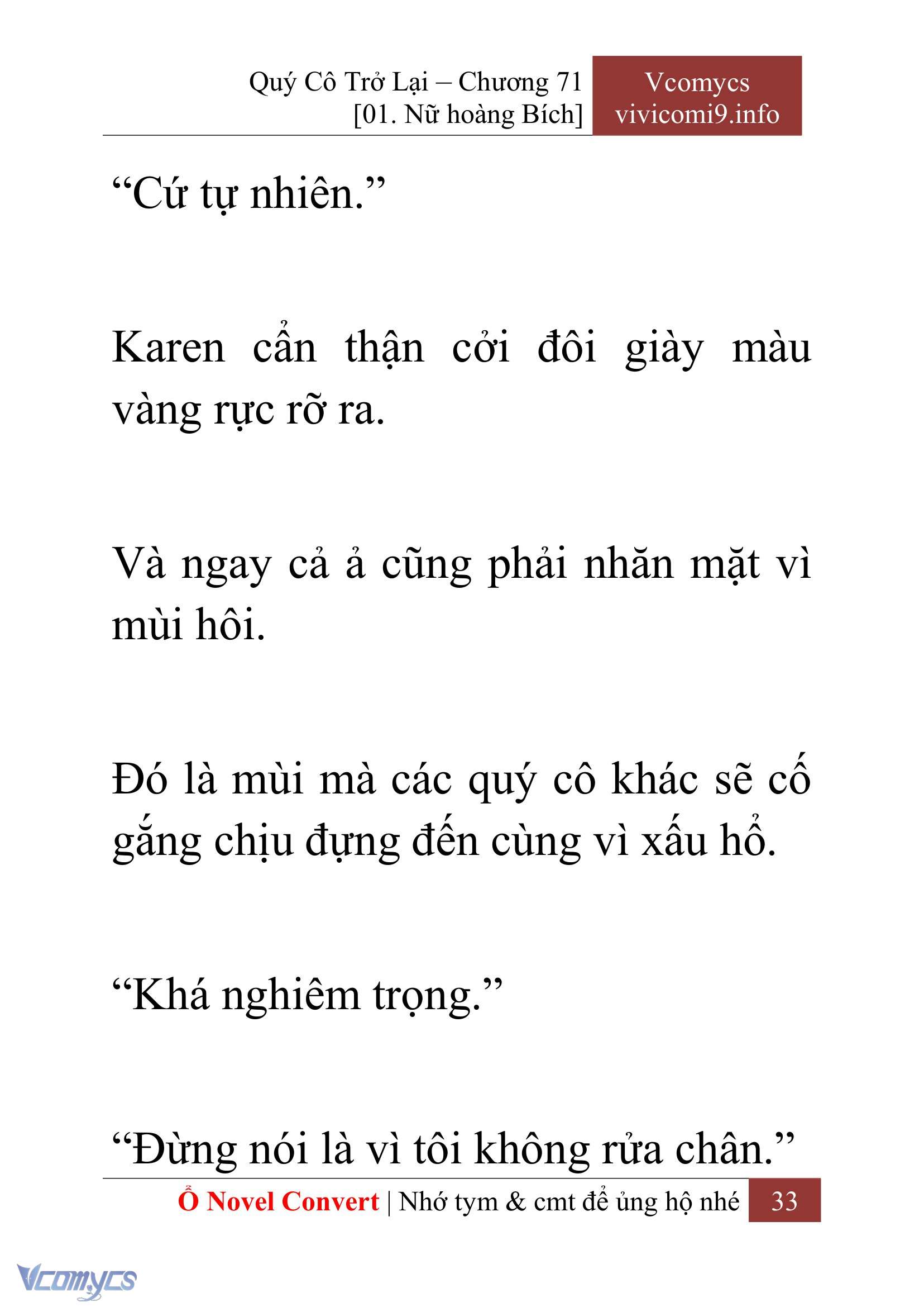 [Novel] Quý Cô Trở Lại Chapter 71 - Trang 36