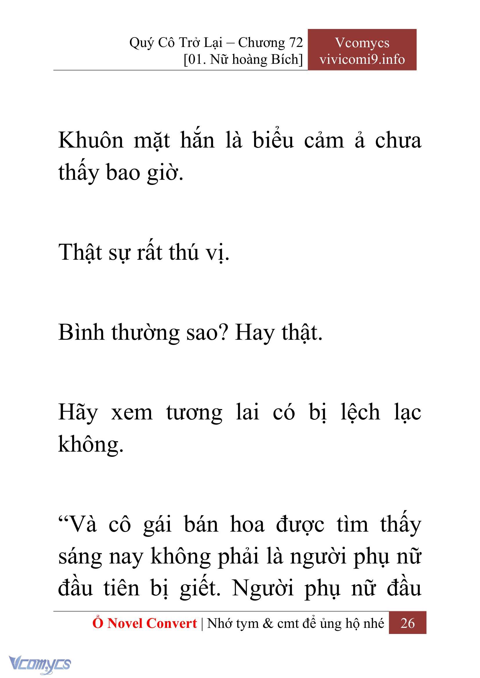 [Novel] Quý Cô Trở Lại Chapter 72 - Trang 29