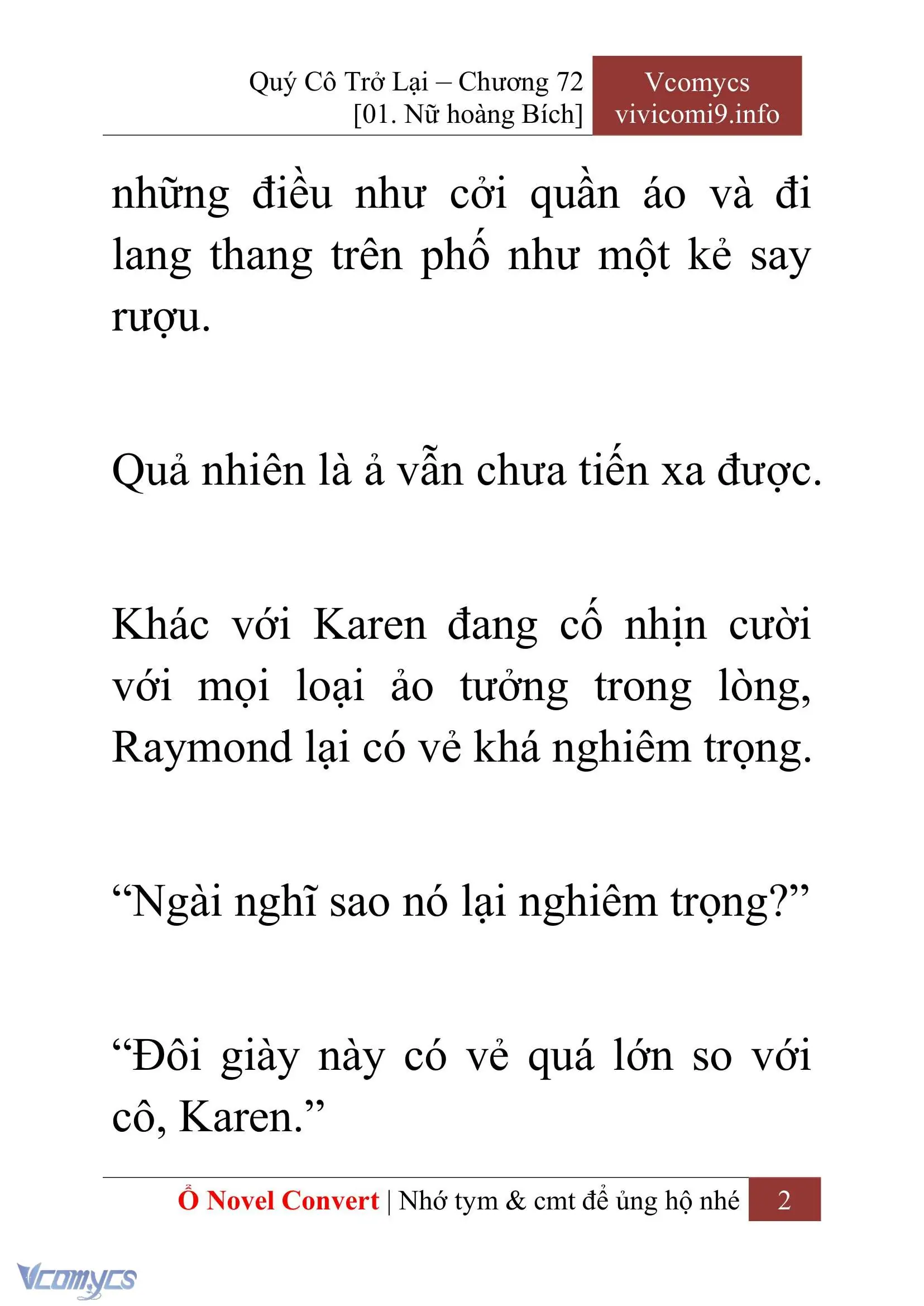 [Novel] Quý Cô Trở Lại Chapter 72 - Trang 5