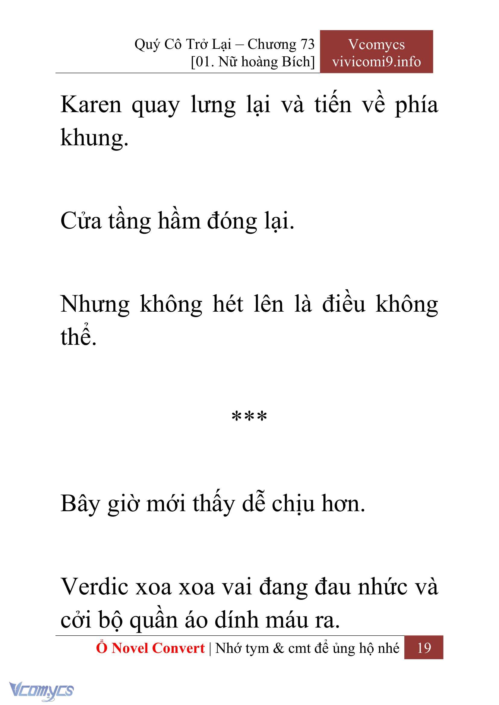 [Novel] Quý Cô Trở Lại Chapter 73 - Trang 22