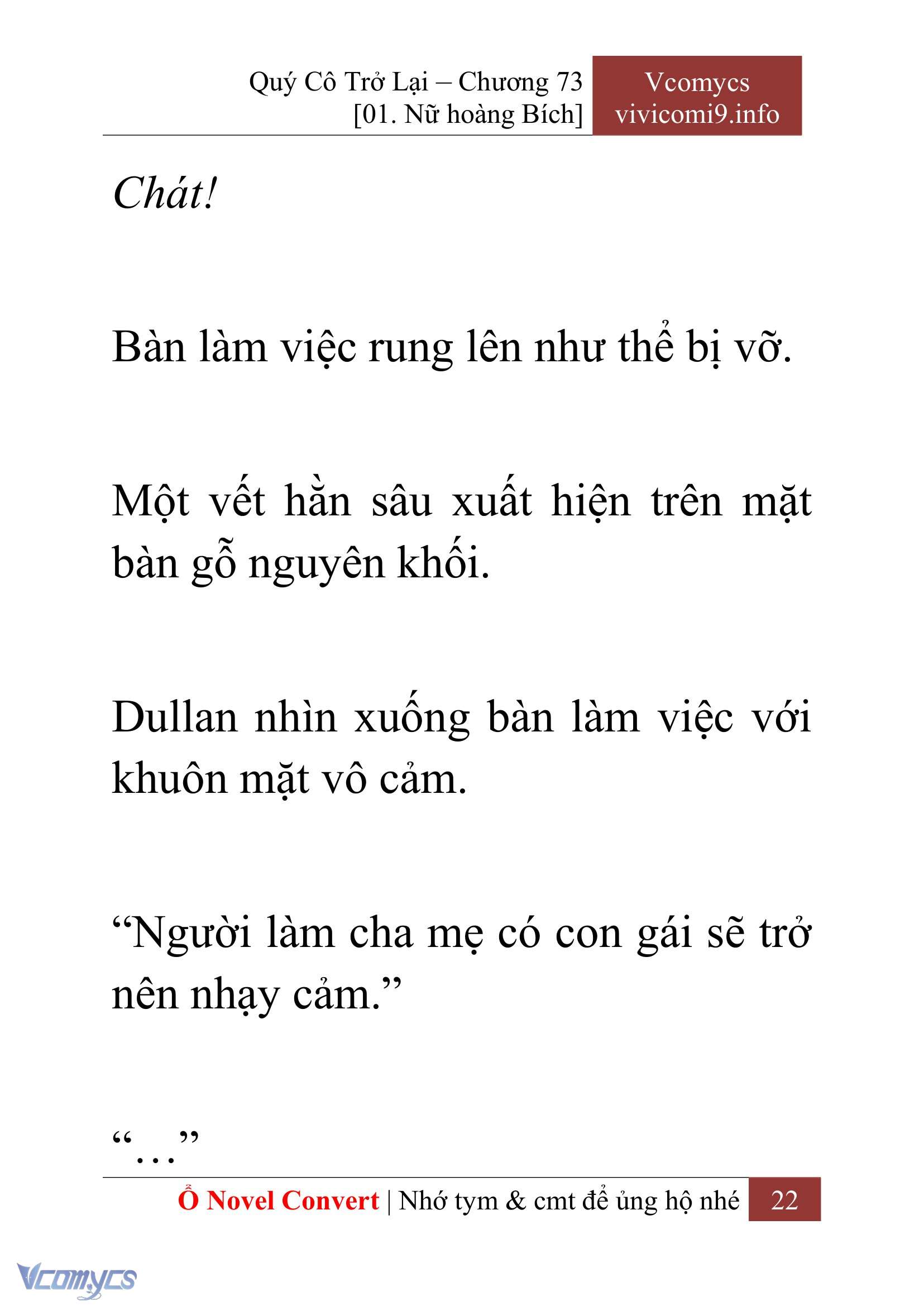 [Novel] Quý Cô Trở Lại Chapter 73 - Trang 25