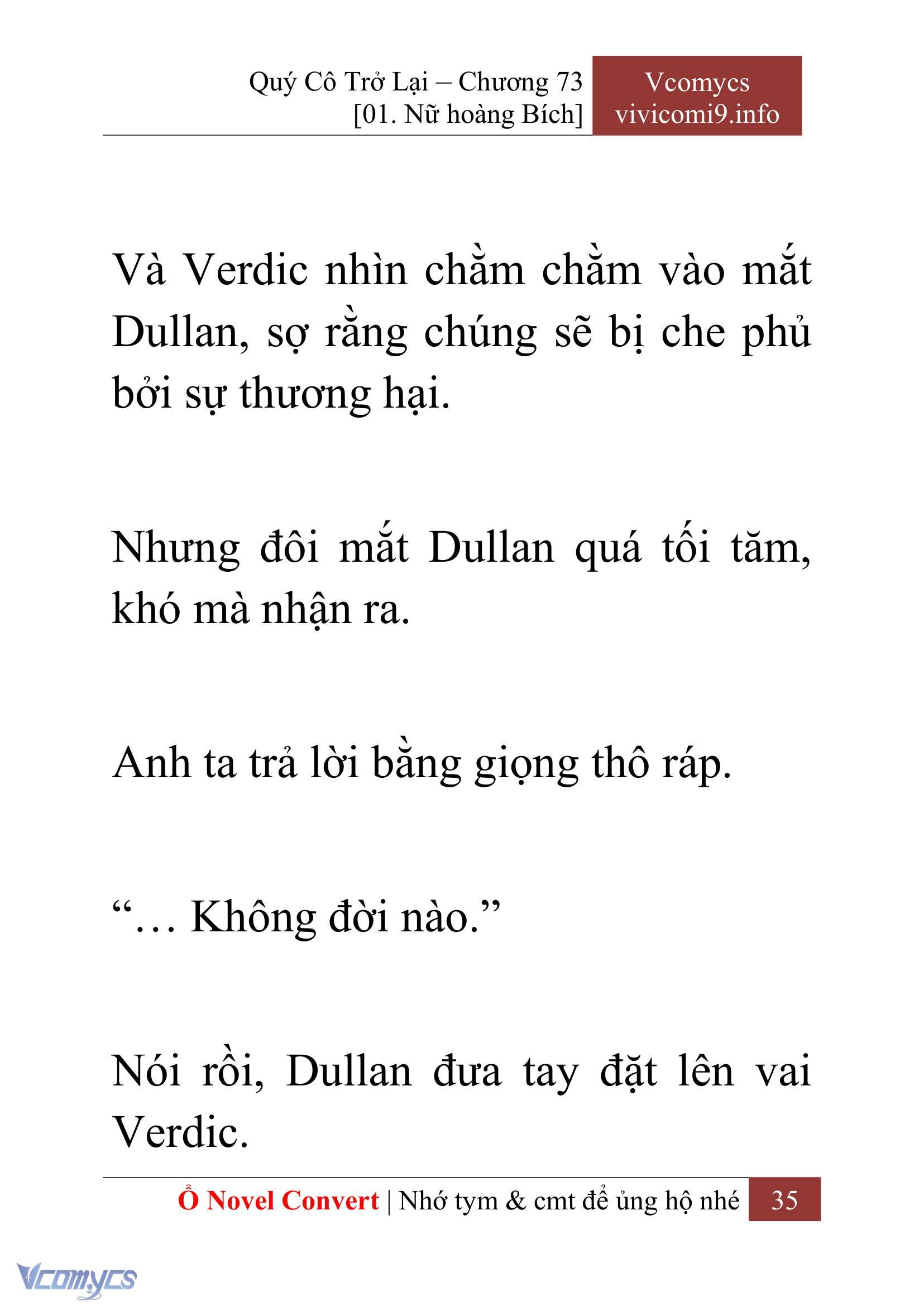 [Novel] Quý Cô Trở Lại Chapter 73 - Trang 38
